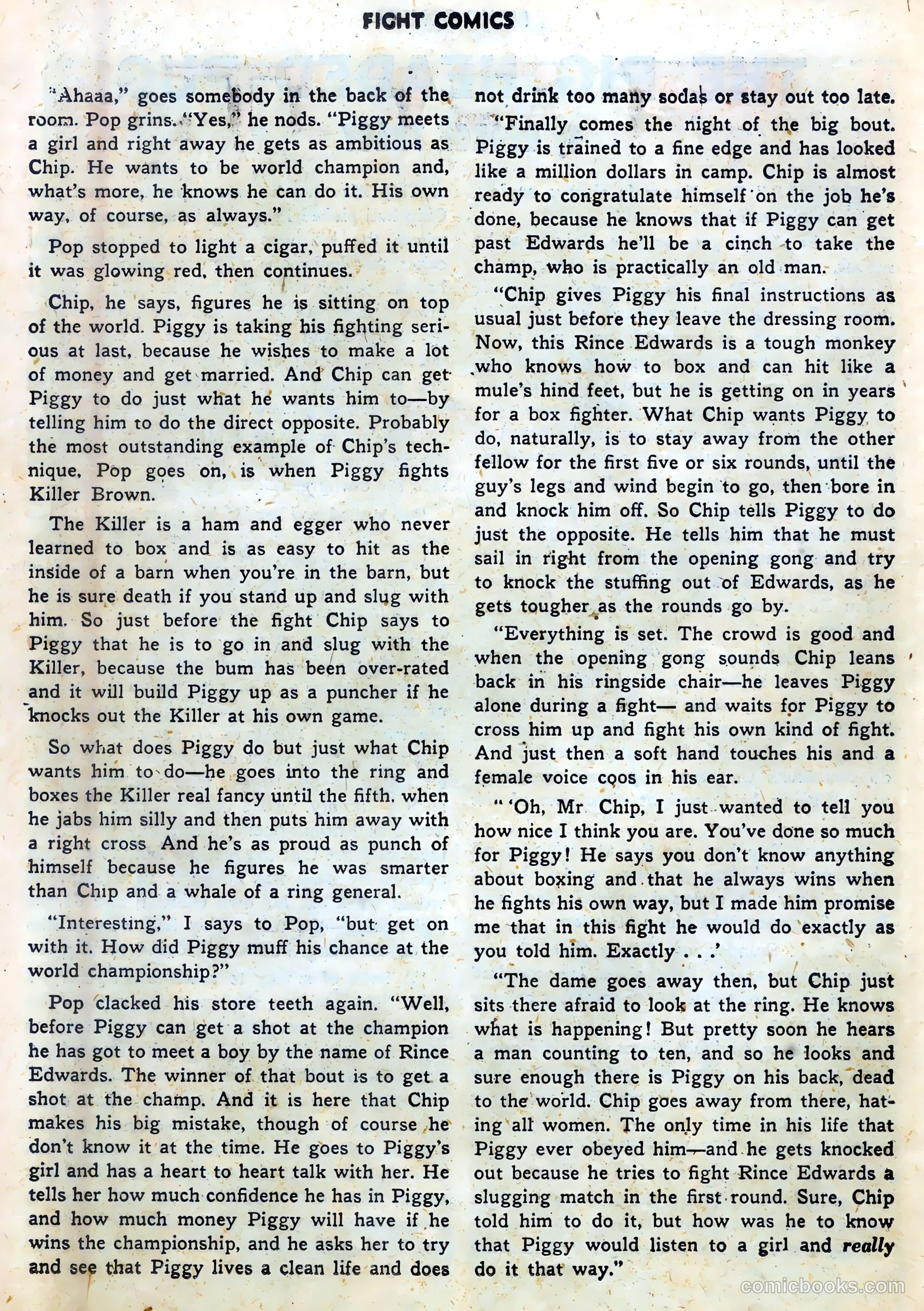 Fight Comics #50 (1947) — page 34 of 52