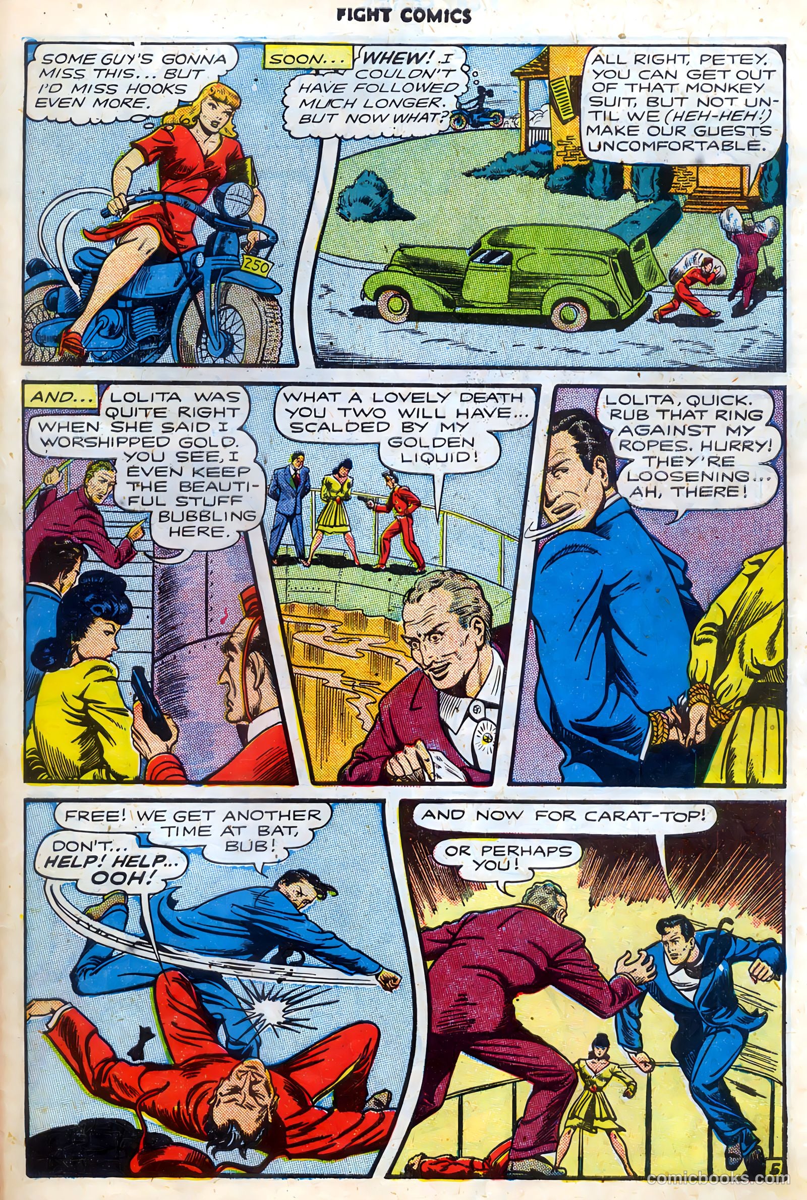 Fight Comics #50 (1947) — page 39 of 52