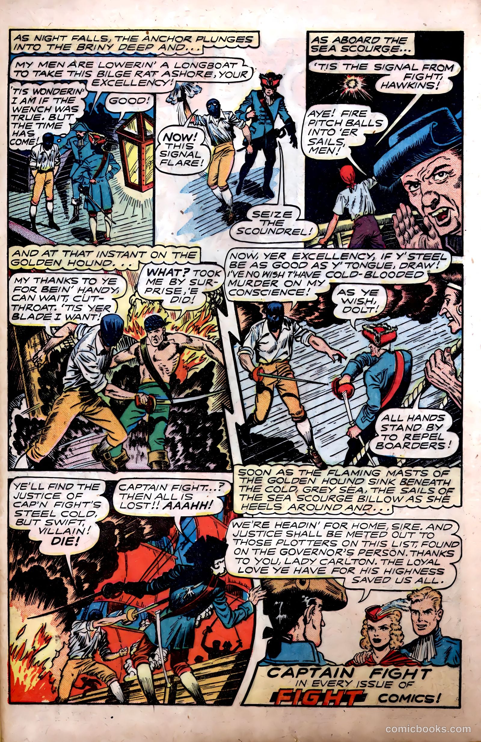 Fight Comics #51 (1947) — page 35 of 52