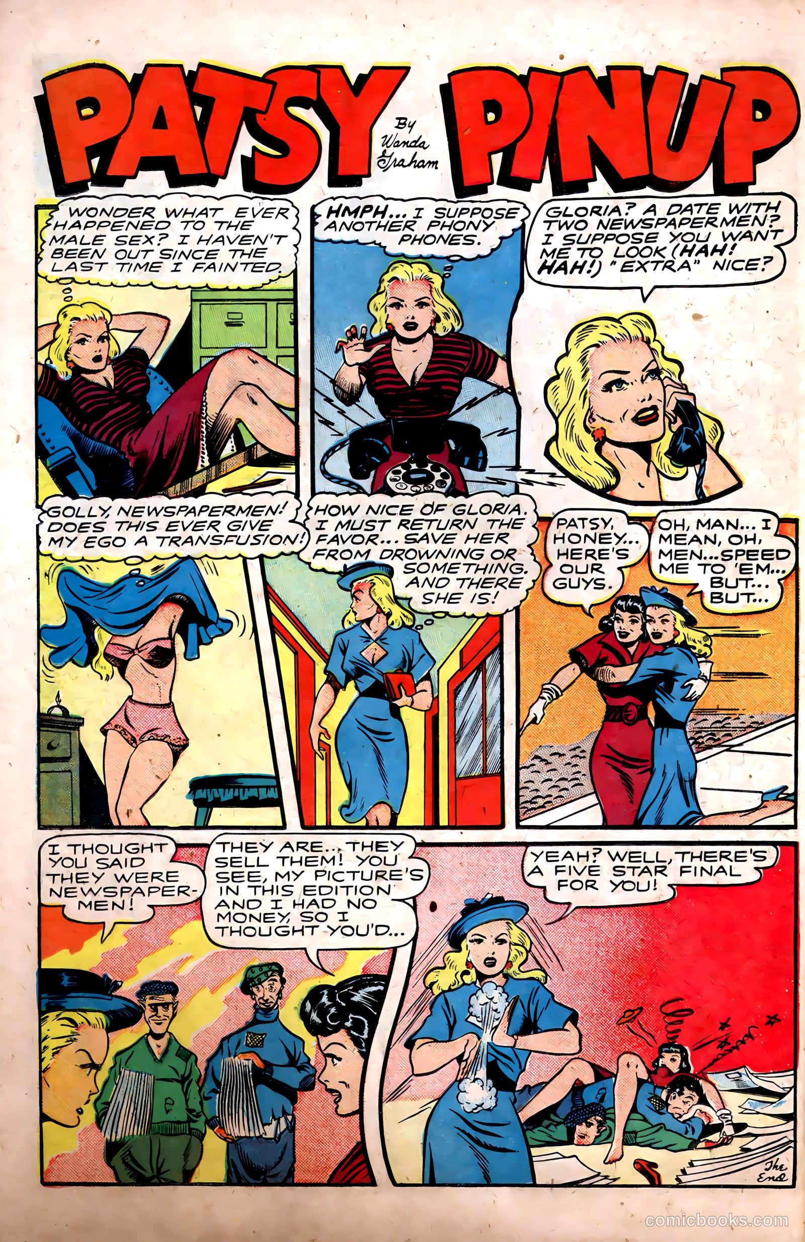 Fight Comics #51 (1947) — page 36 of 52