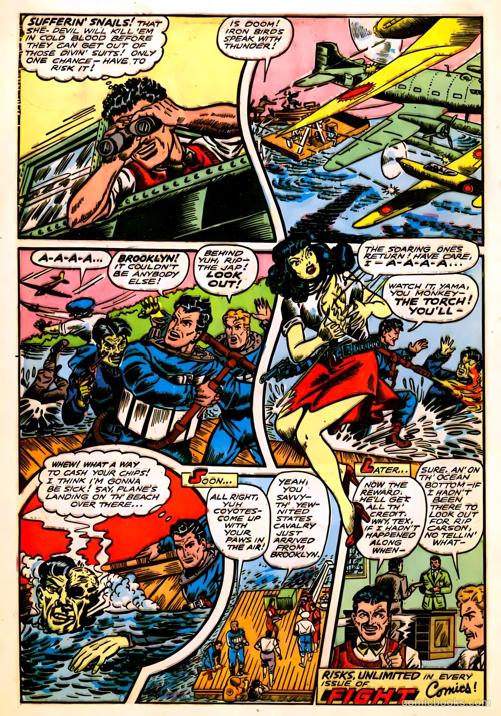 Fight Comics #56 (1948) — page 20 of 52