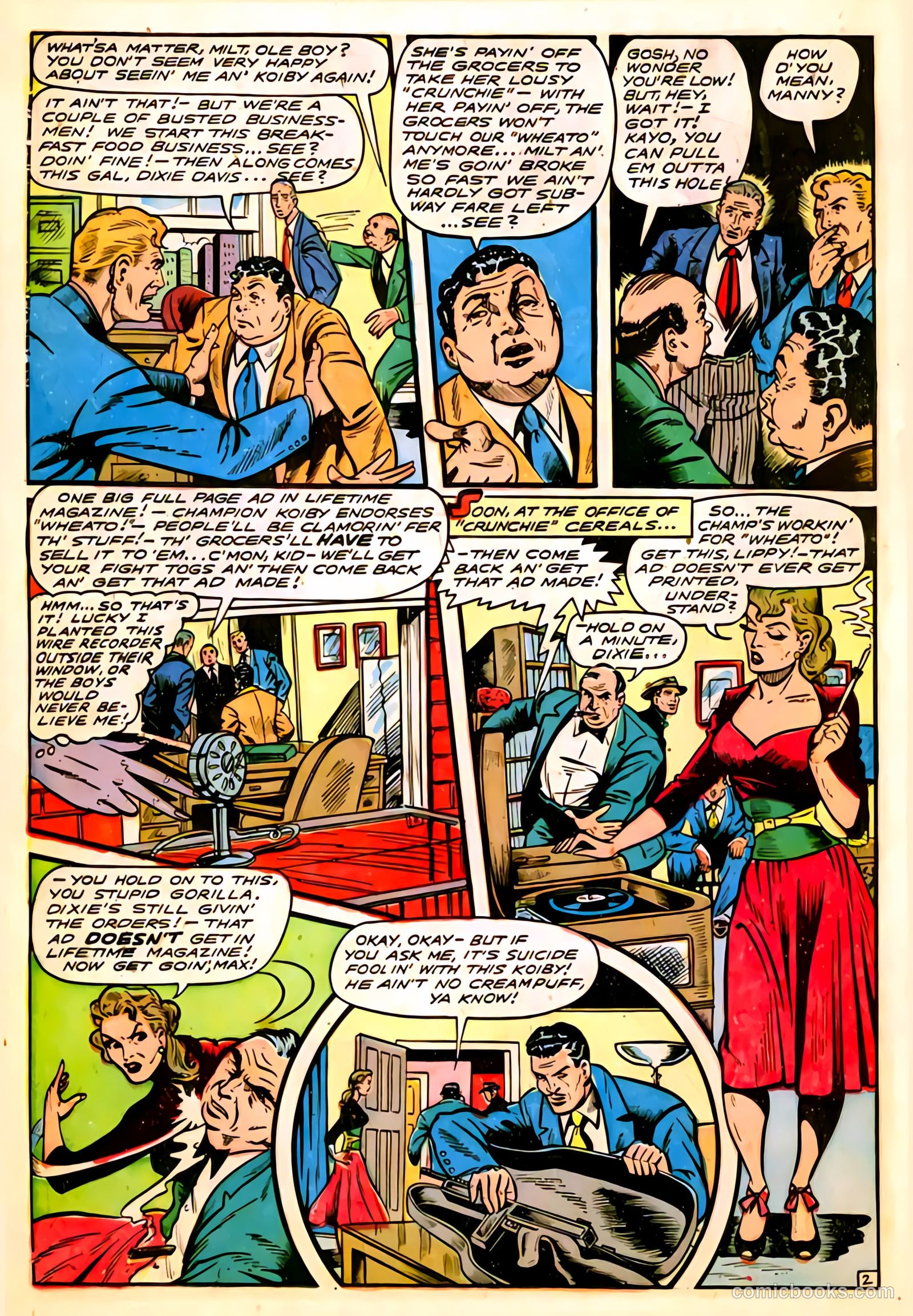 Fight Comics #56 (1948) — page 22 of 52