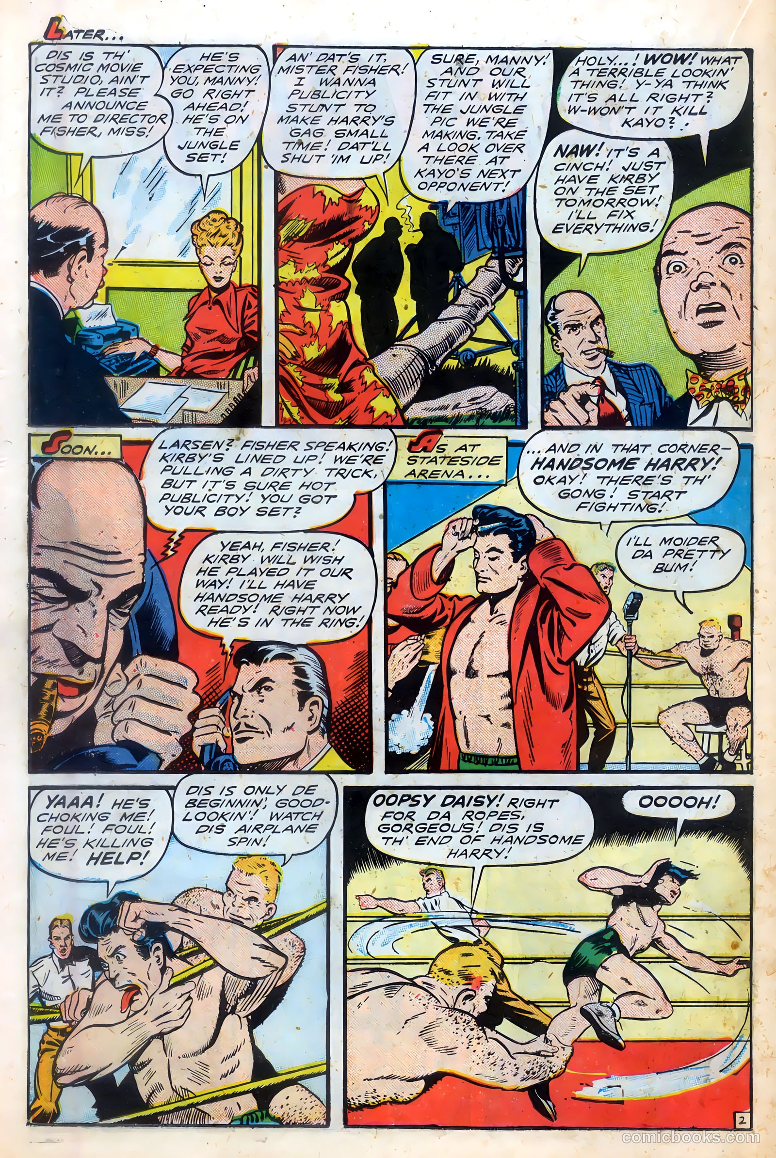 Fight Comics #58 (1948) — page 22 of 52