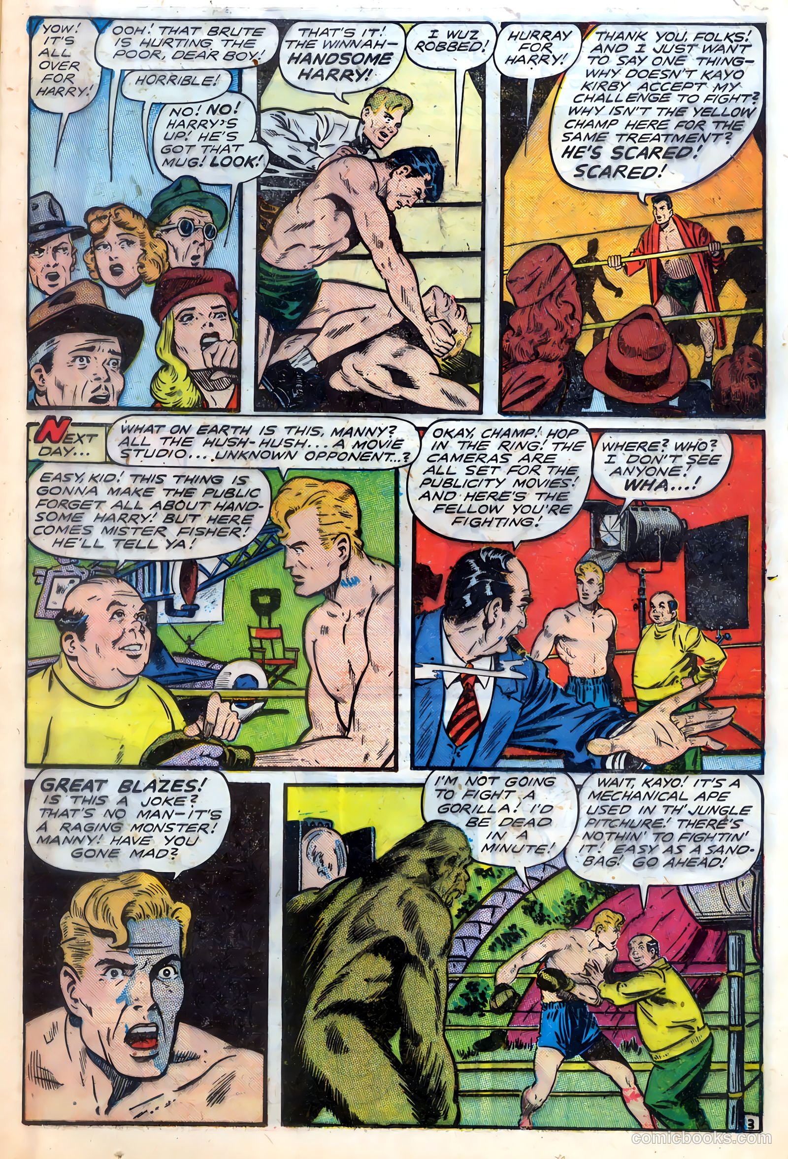 Fight Comics #58 (1948) — page 23 of 52