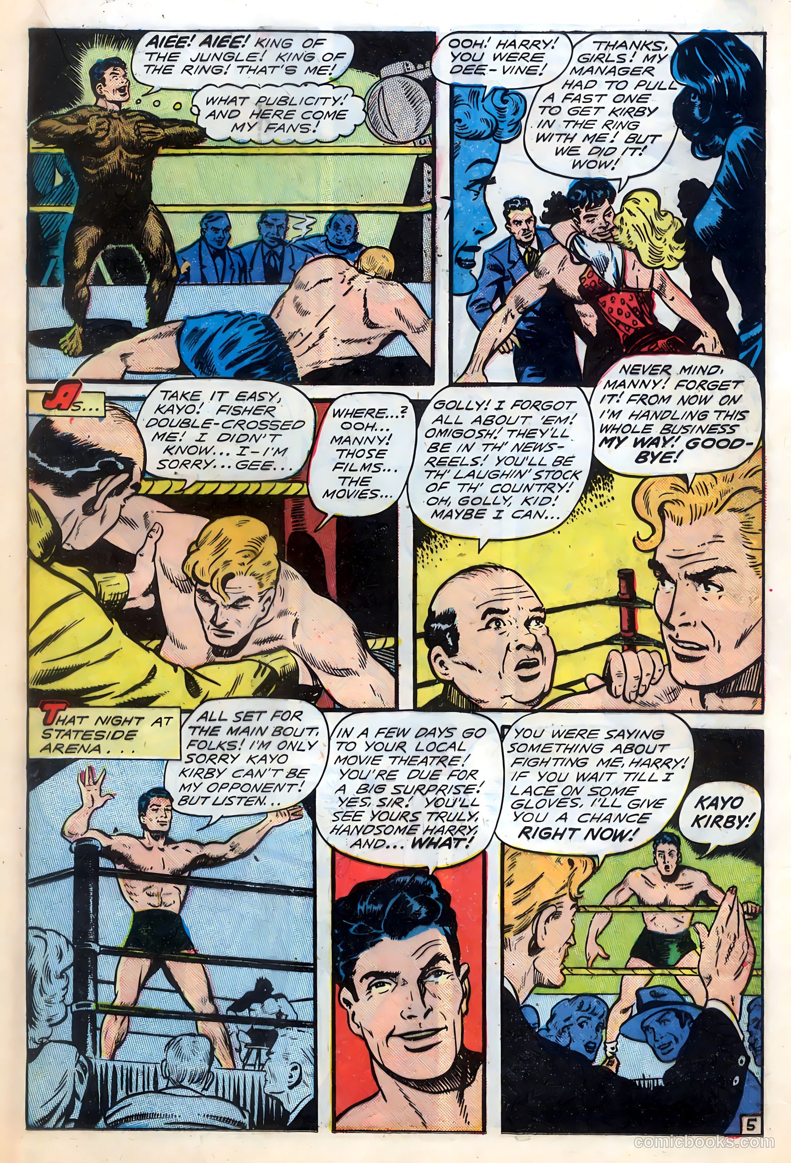 Fight Comics #58 (1948) — page 25 of 52