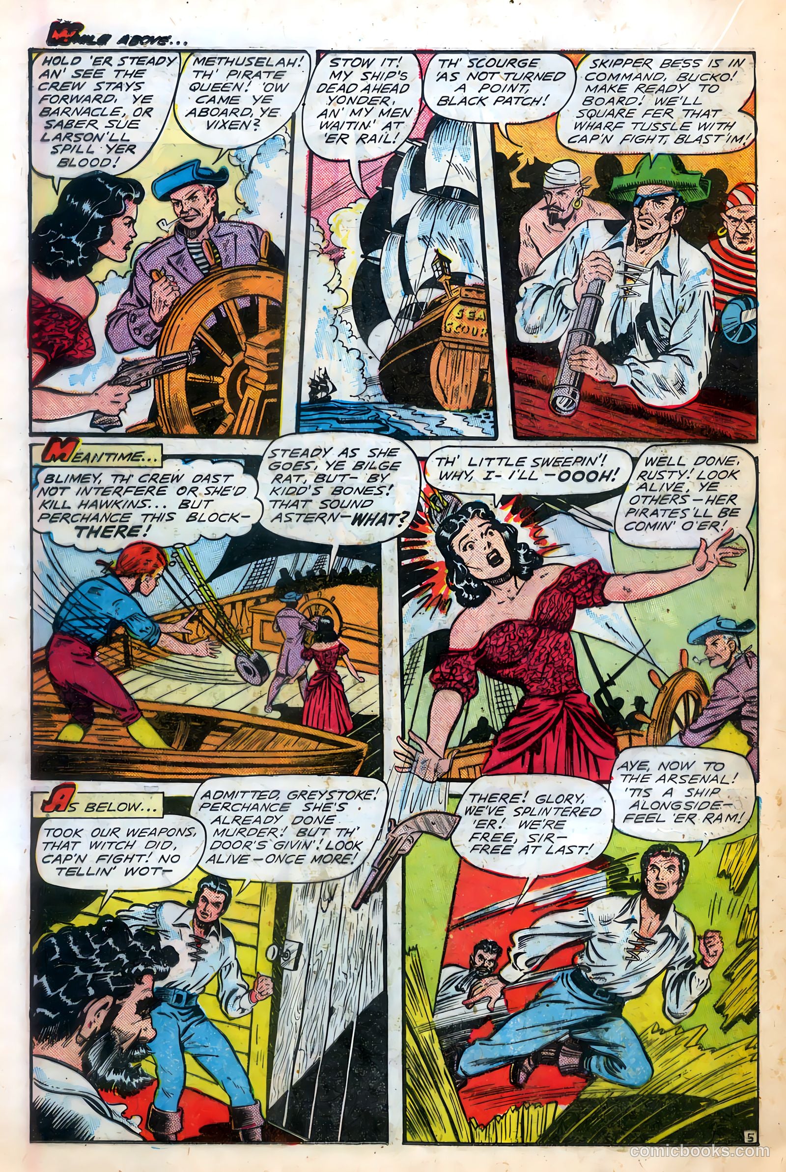 Fight Comics #58 (1948) — page 32 of 52