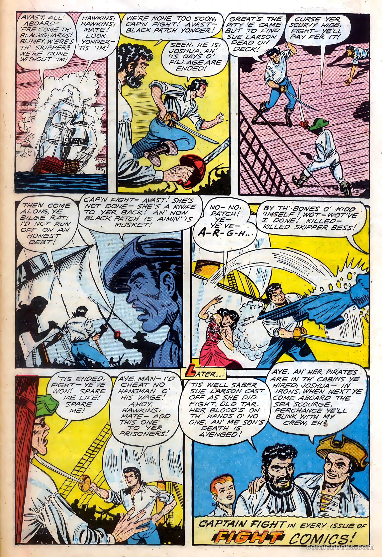 Fight Comics #58 (1948) — page 33 of 52