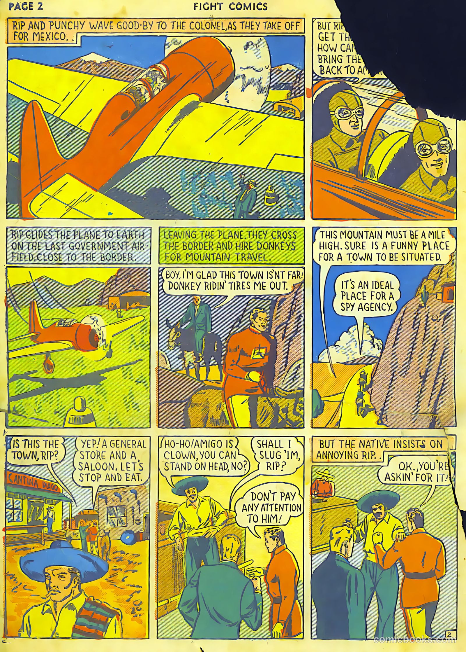 Fight Comics #6 (1940) — page 4 of 68
