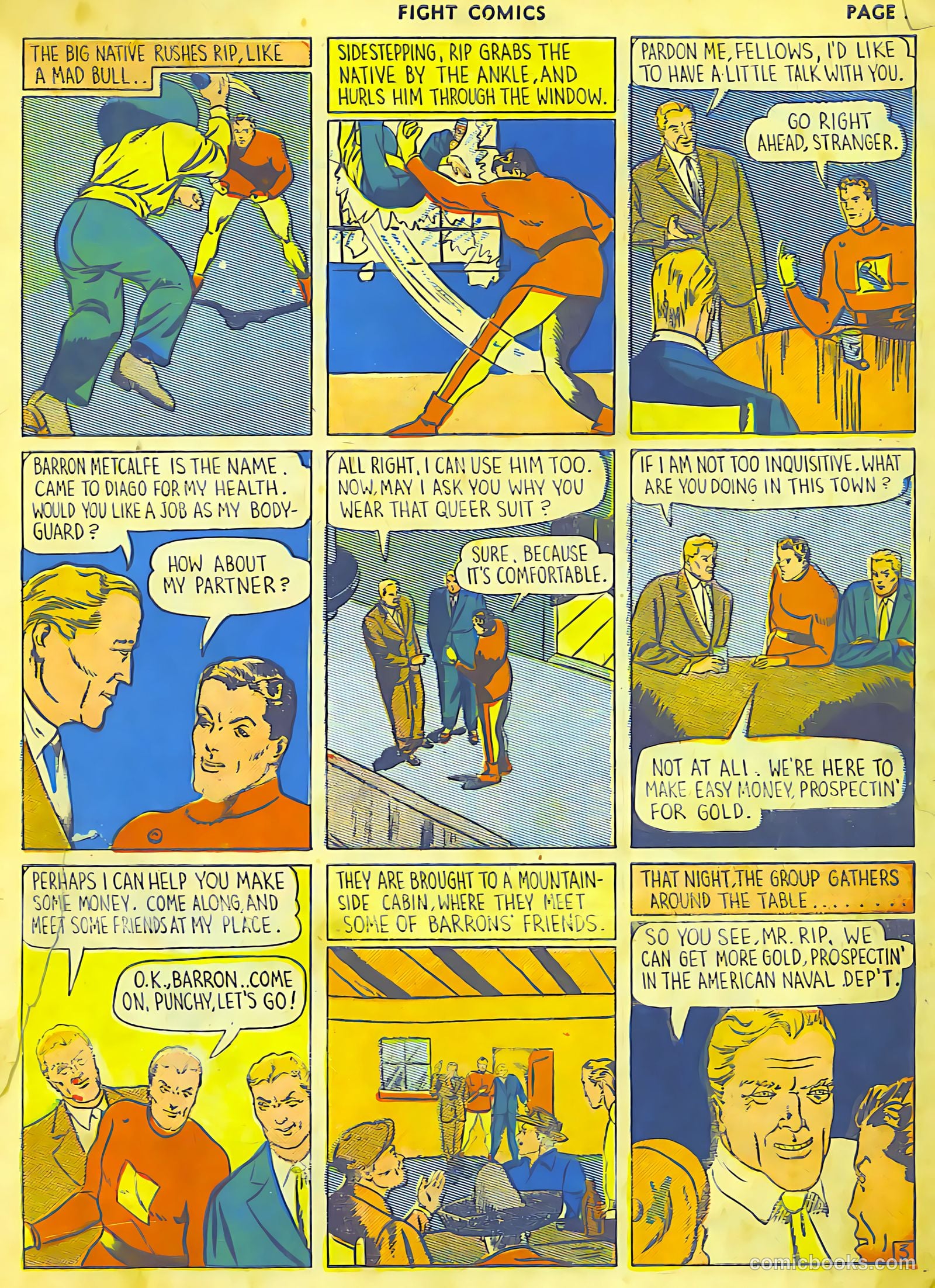 Fight Comics #6 (1940) — page 5 of 68