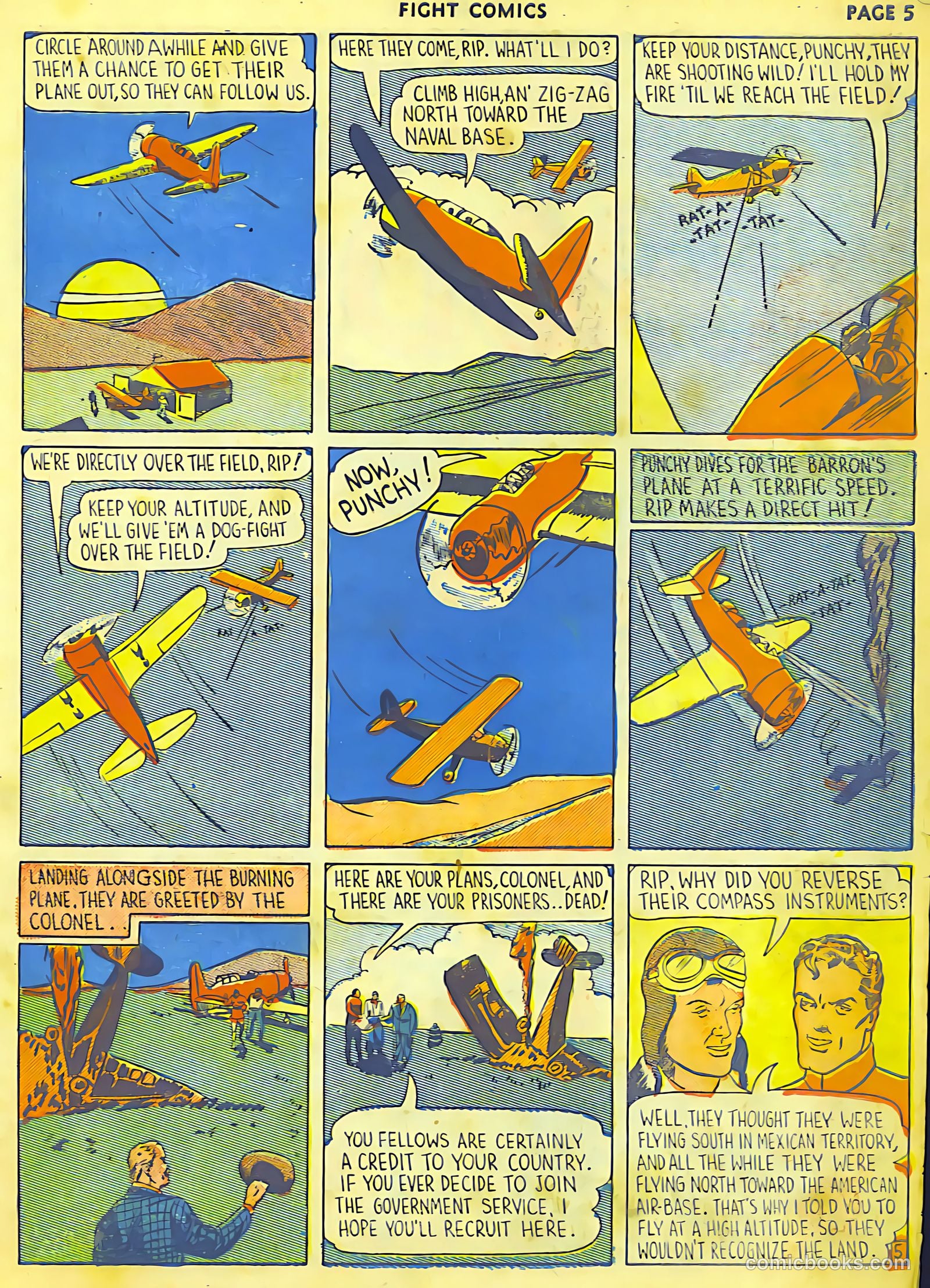 Fight Comics #6 (1940) — page 7 of 68