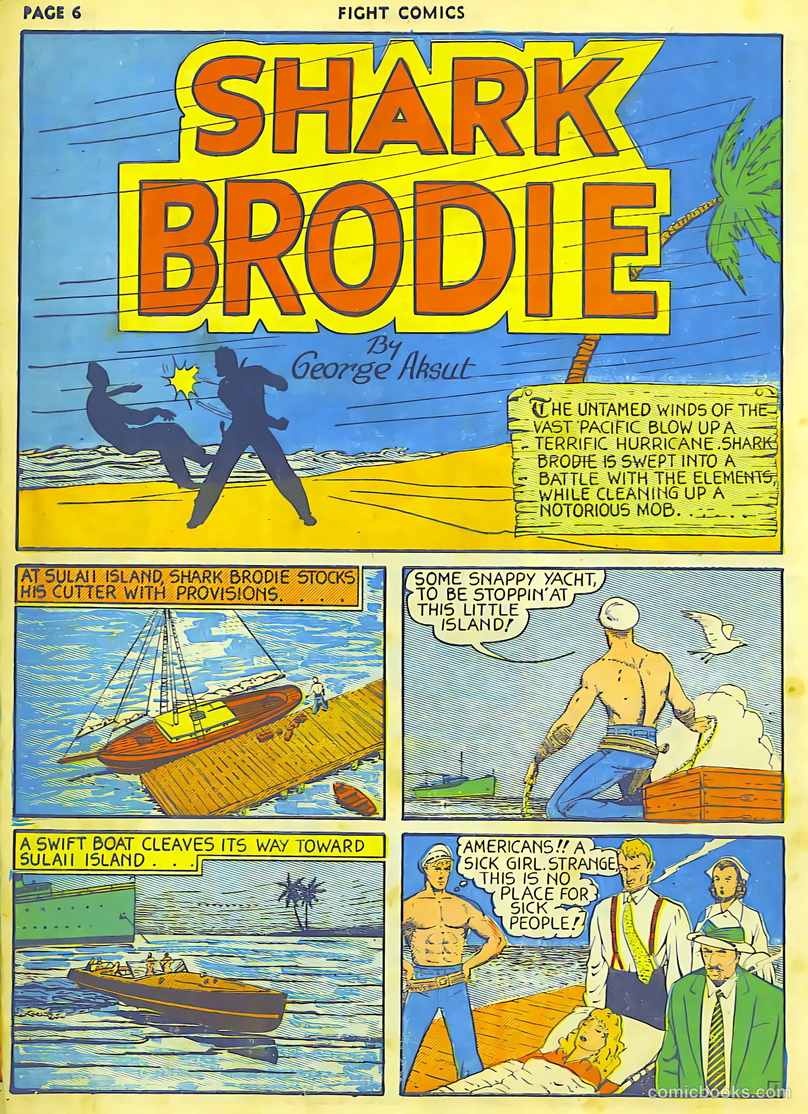 Fight Comics #6 (1940) — page 8 of 68