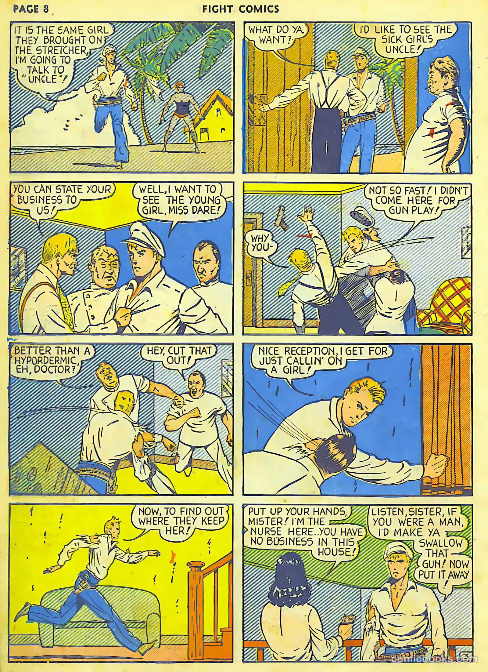 Fight Comics #6 (1940) — page 10 of 68