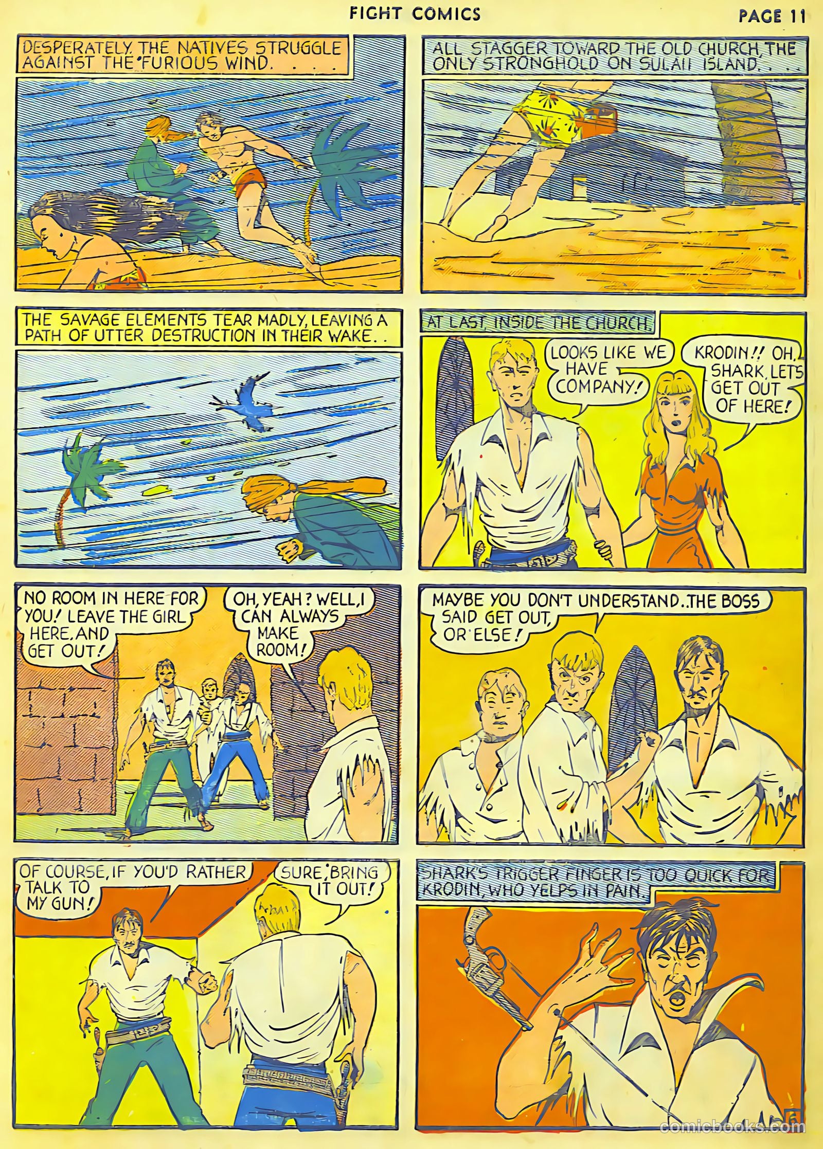 Fight Comics #6 (1940) — page 13 of 68
