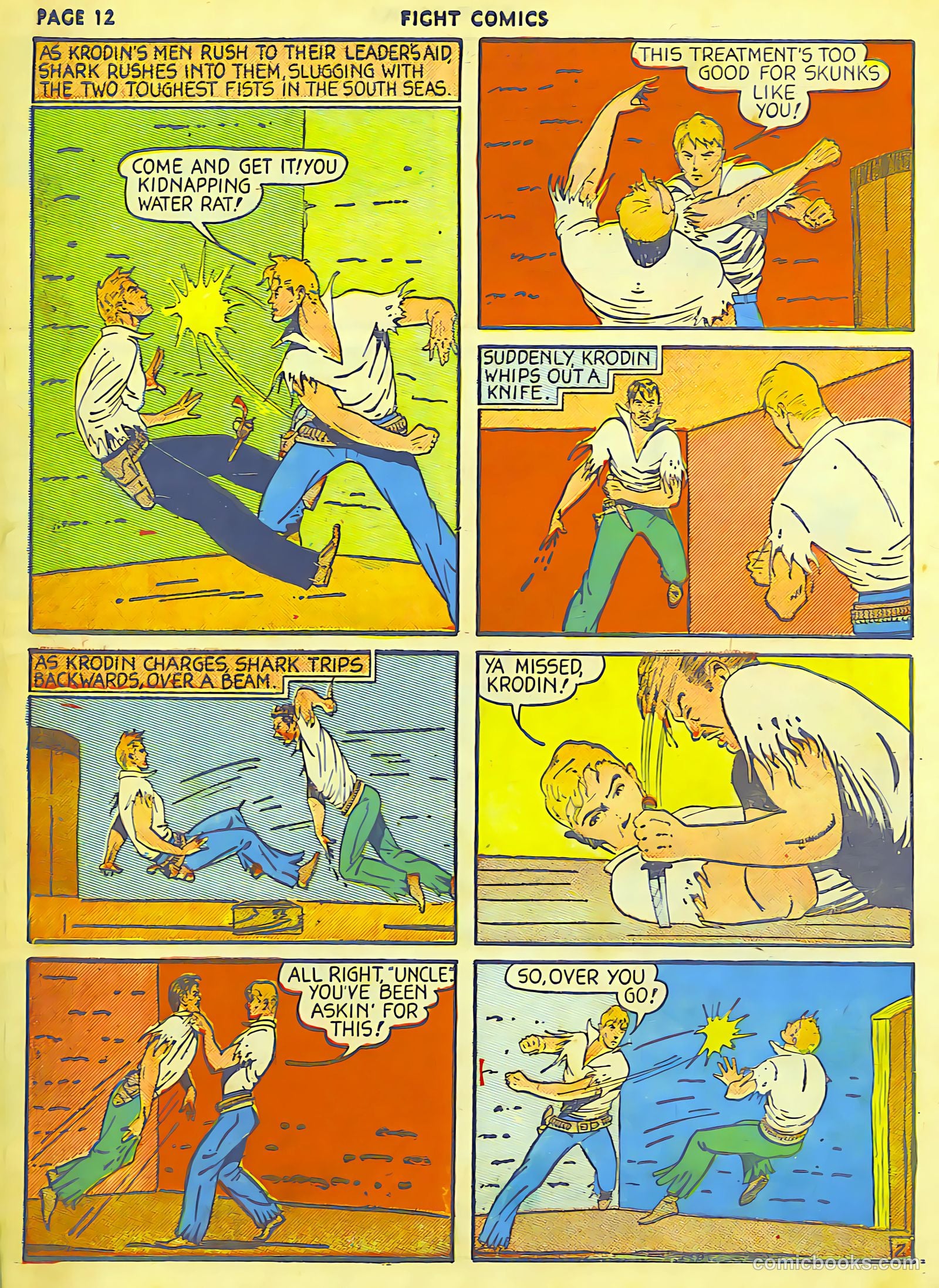 Fight Comics #6 (1940) — page 14 of 68
