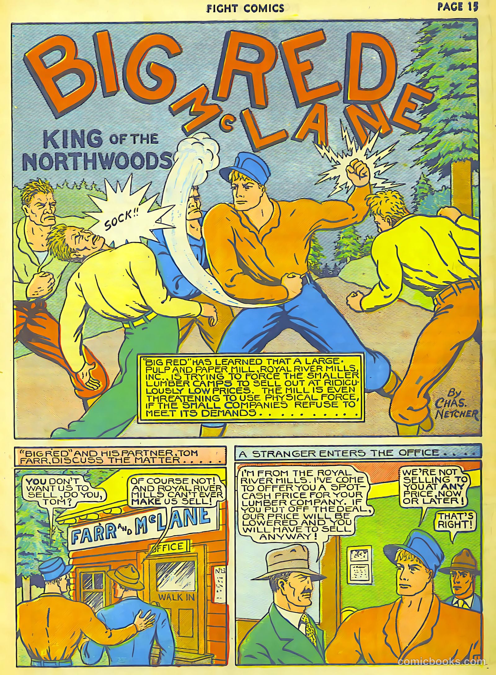 Fight Comics #6 (1940) — page 17 of 68