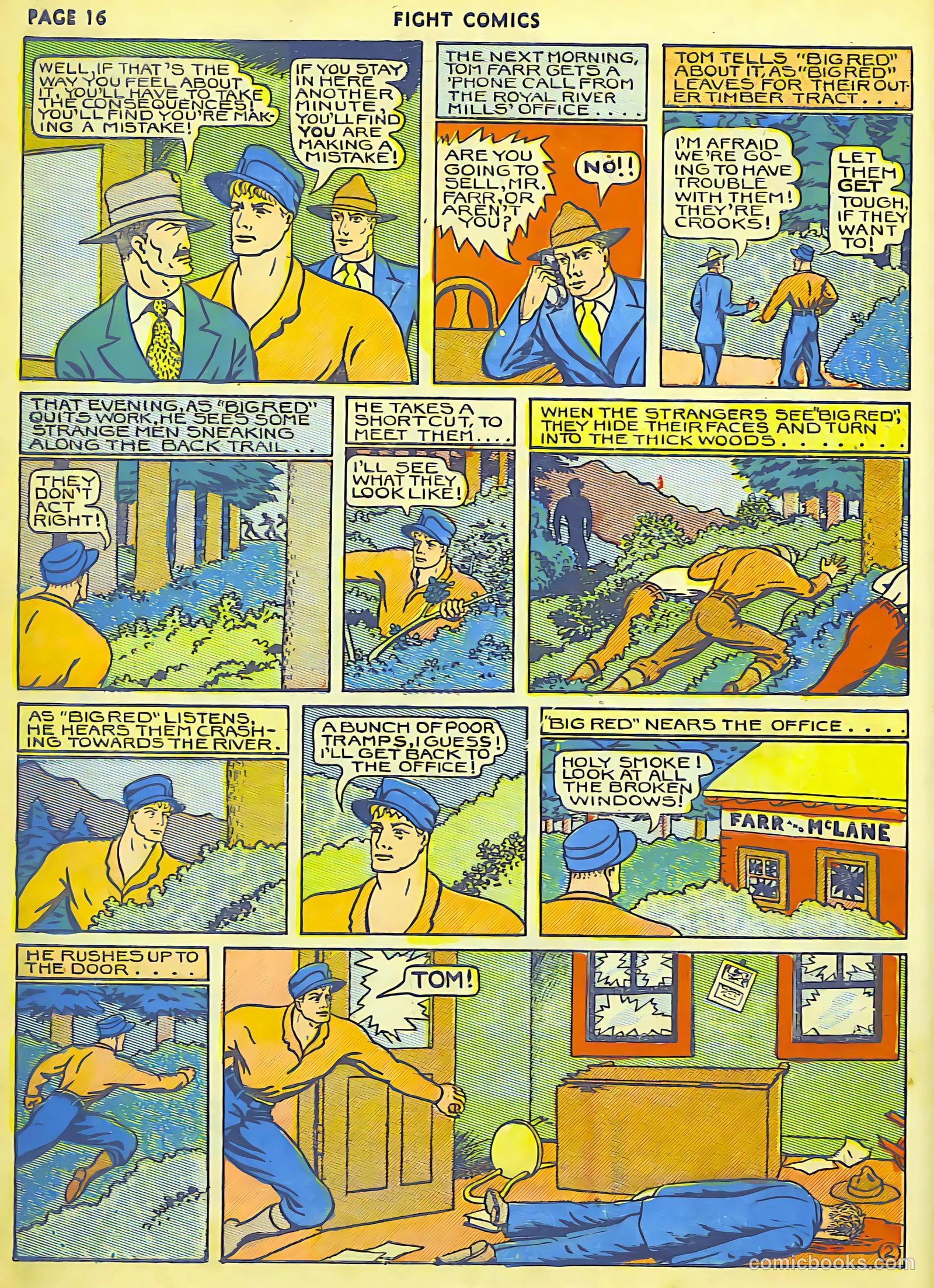 Fight Comics #6 (1940) — page 18 of 68