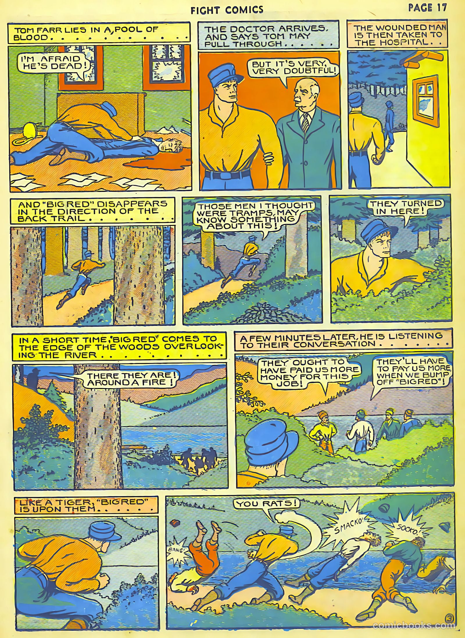 Fight Comics #6 (1940) — page 19 of 68