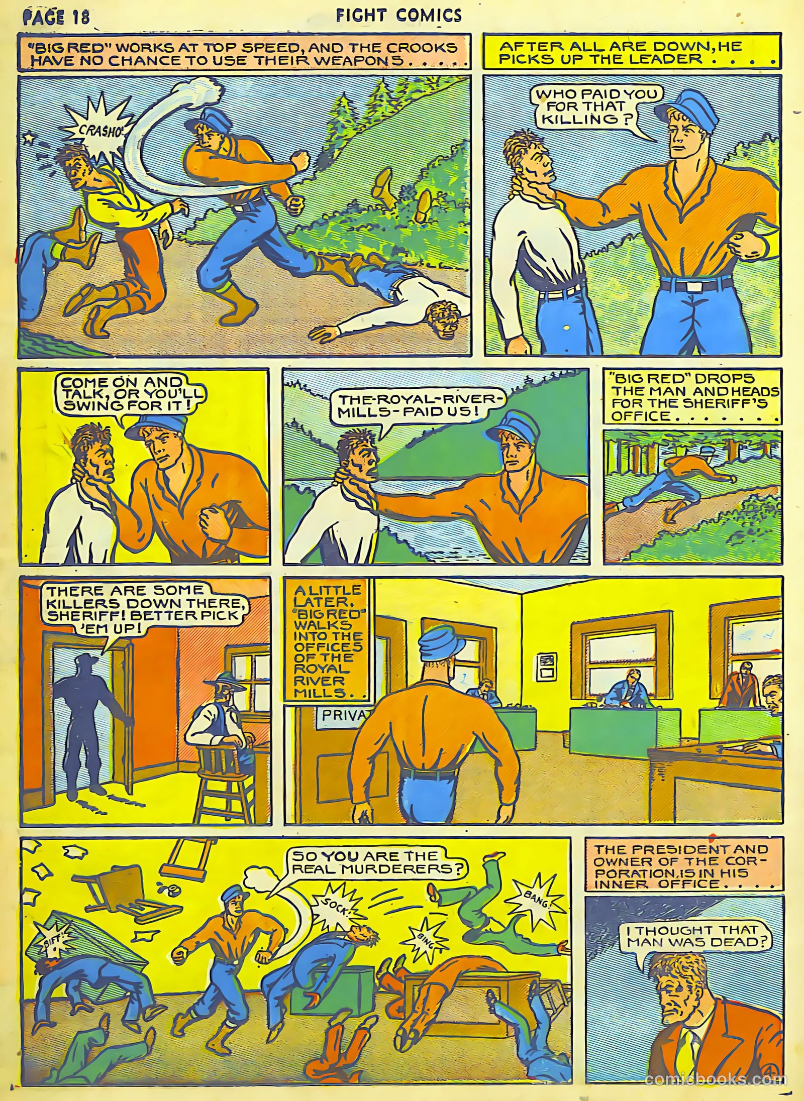 Fight Comics #6 (1940) — page 20 of 68