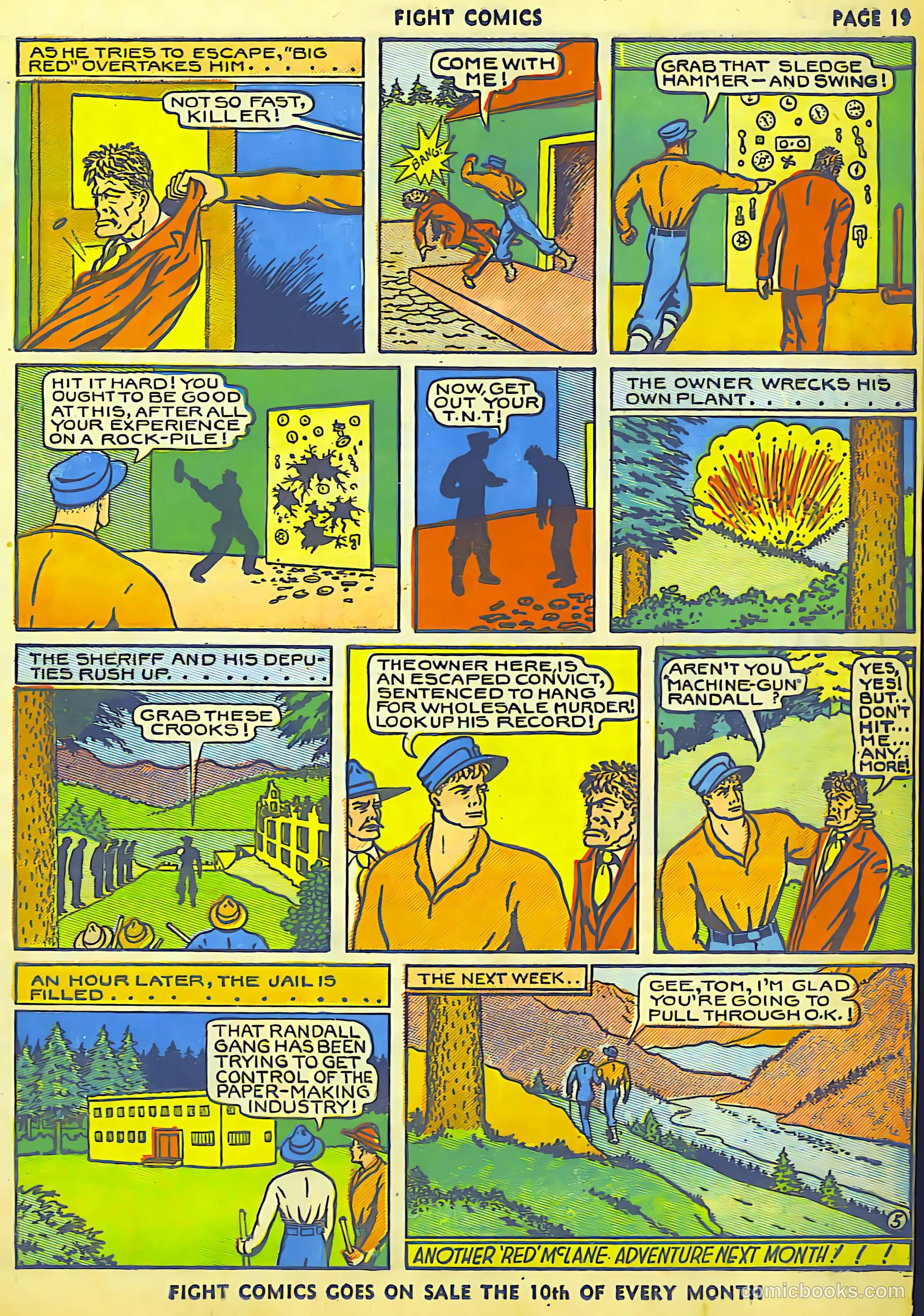 Fight Comics #6 (1940) — page 21 of 68