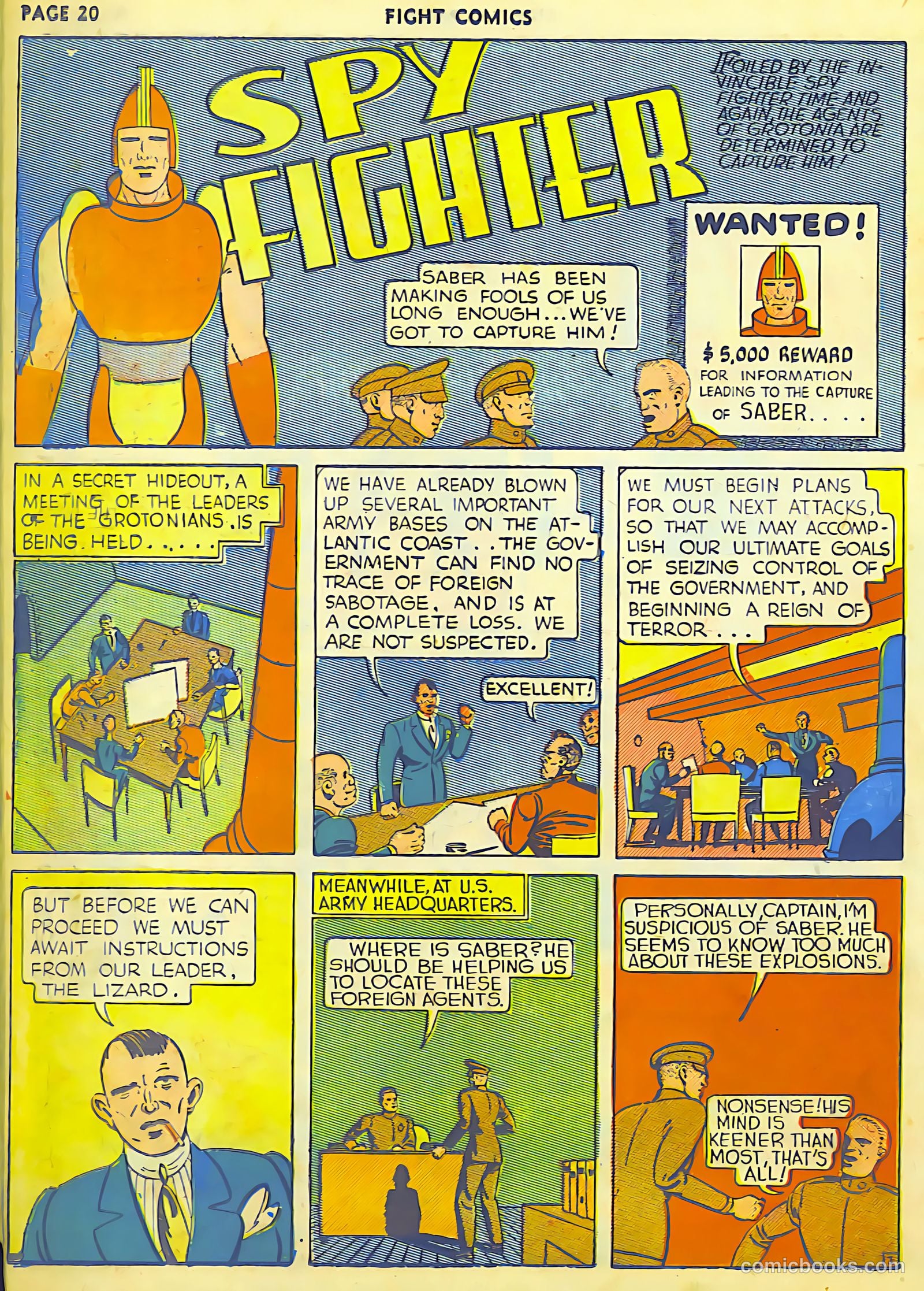 Fight Comics #6 (1940) — page 22 of 68