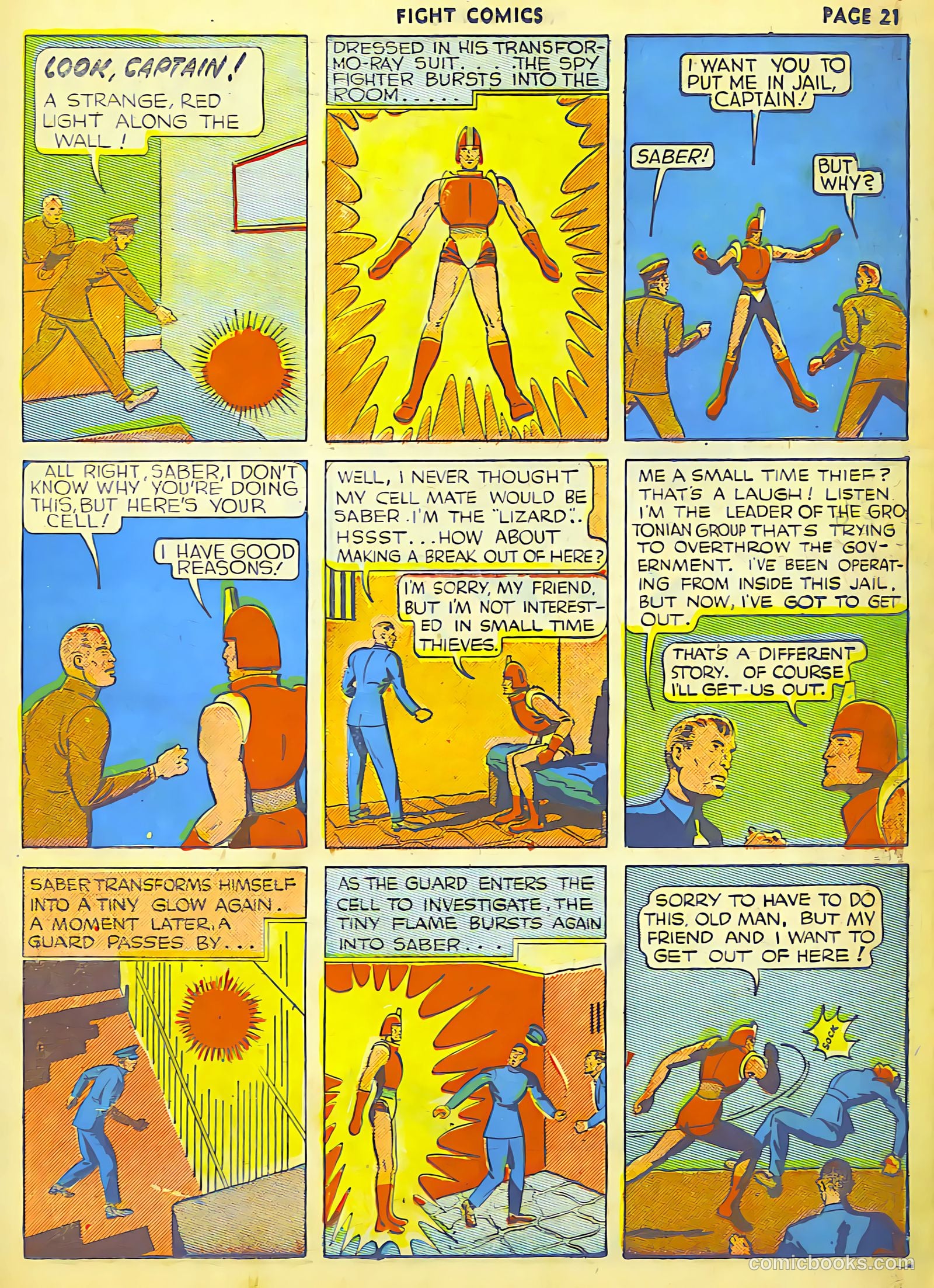 Fight Comics #6 (1940) — page 23 of 68