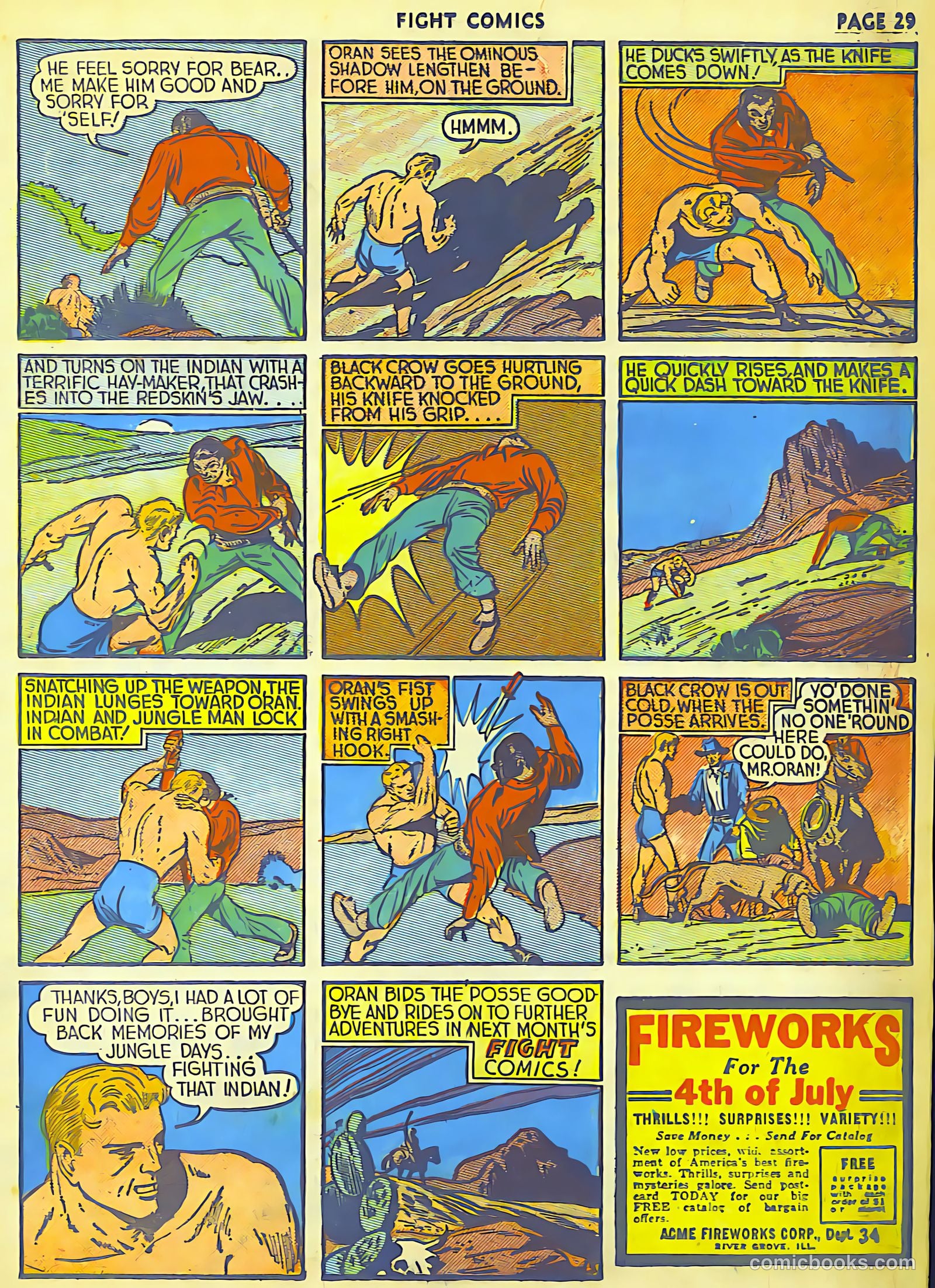Fight Comics #6 (1940) — page 31 of 68