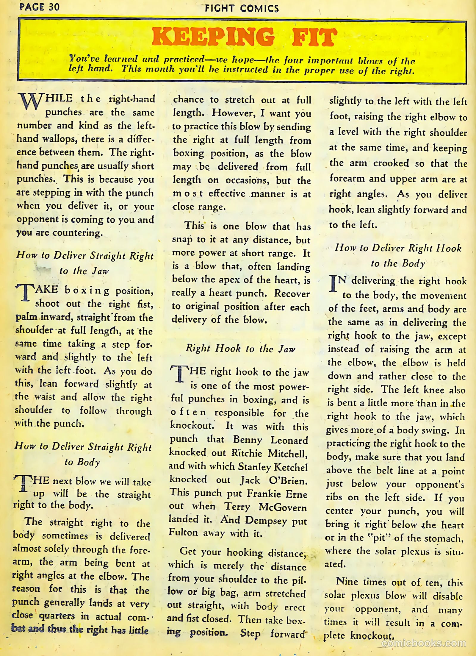 Fight Comics #6 (1940) — page 32 of 68