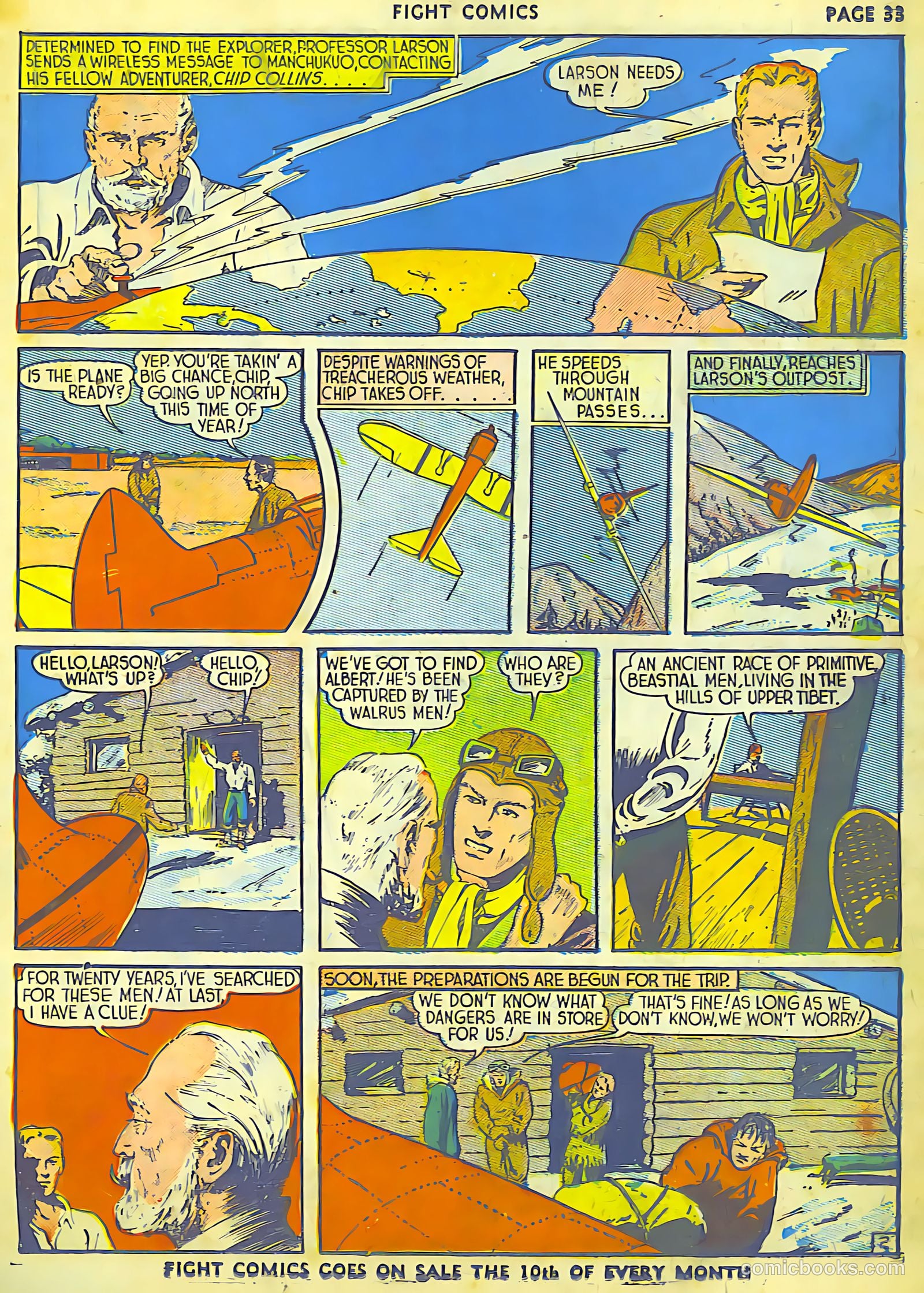 Fight Comics #6 (1940) — page 35 of 68