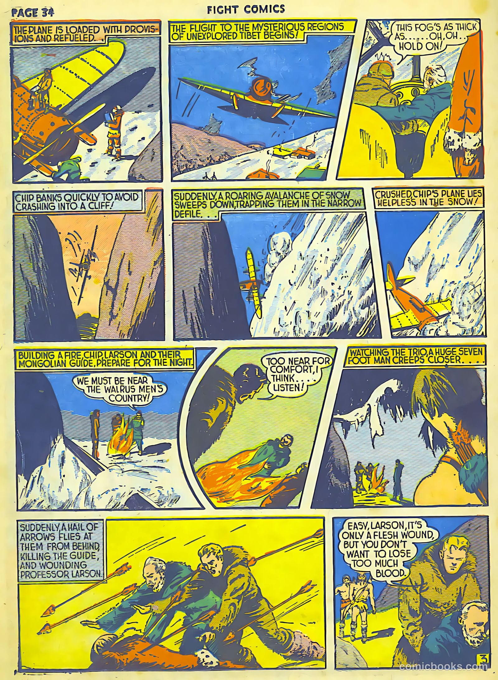 Fight Comics #6 (1940) — page 36 of 68
