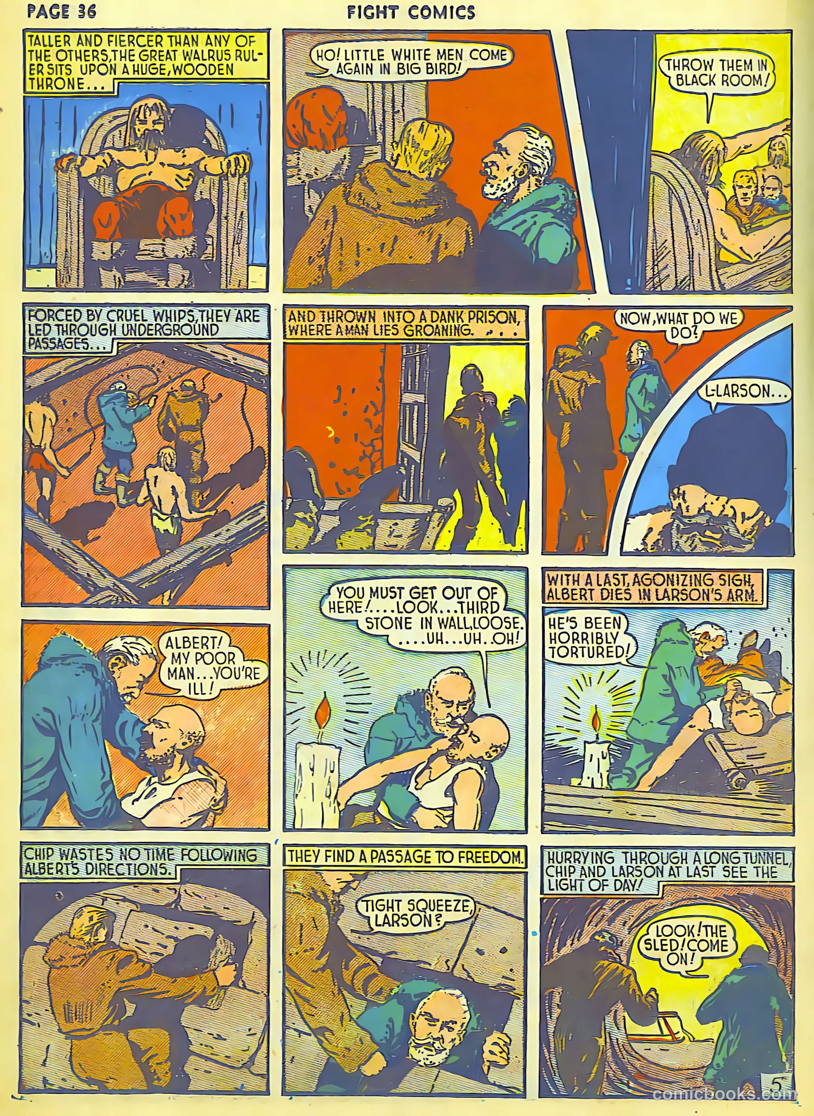 Fight Comics #6 (1940) — page 38 of 68