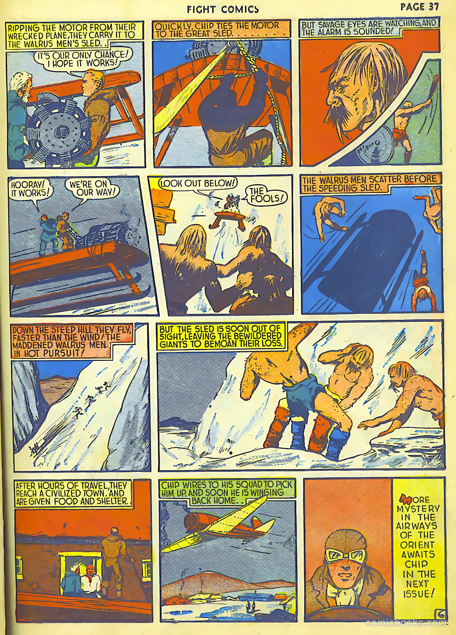 Fight Comics #6 (1940) — page 39 of 68