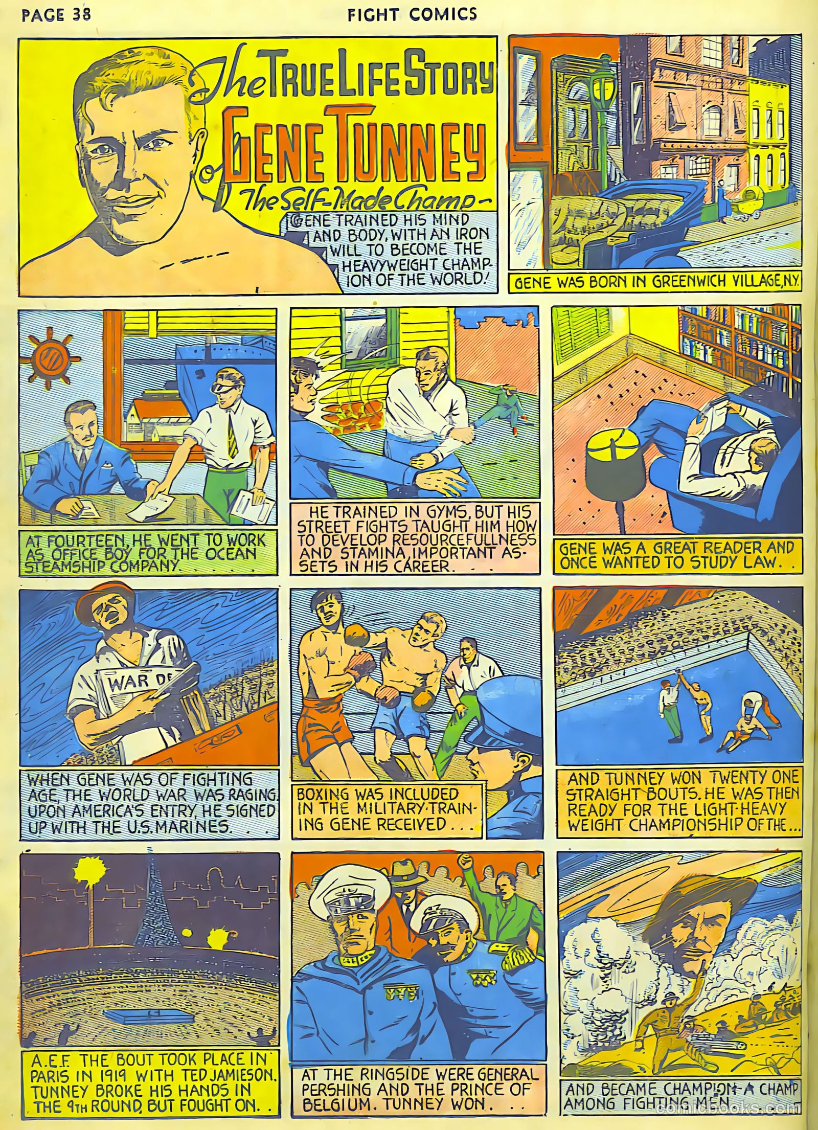 Fight Comics #6 (1940) — page 40 of 68