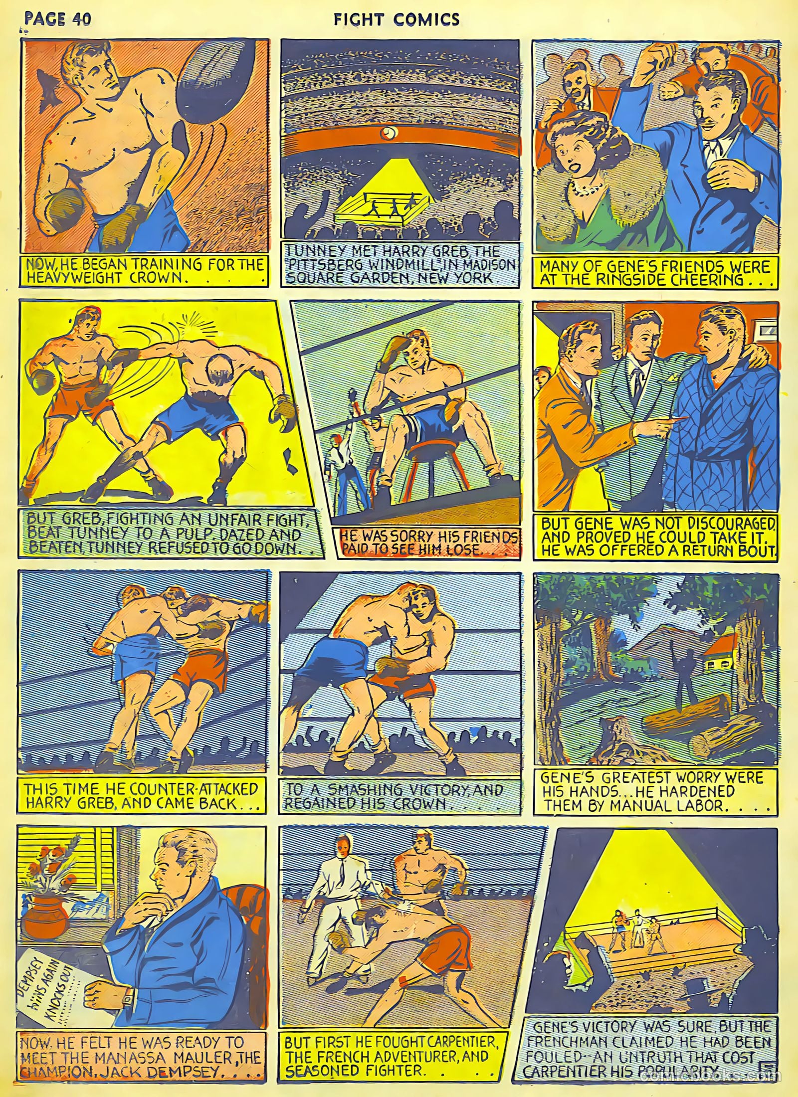 Fight Comics #6 (1940) — page 42 of 68