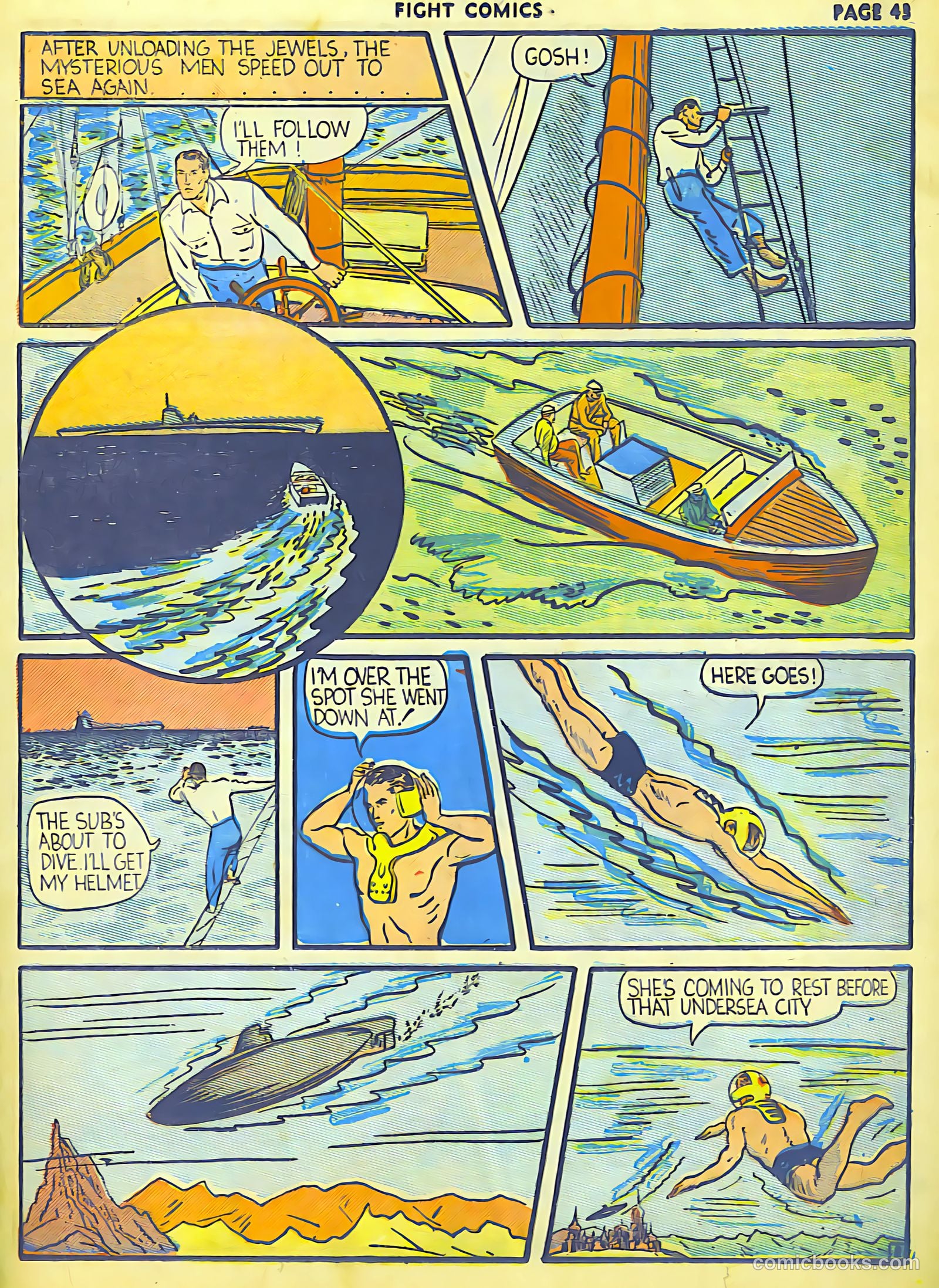 Fight Comics #6 (1940) — page 45 of 68