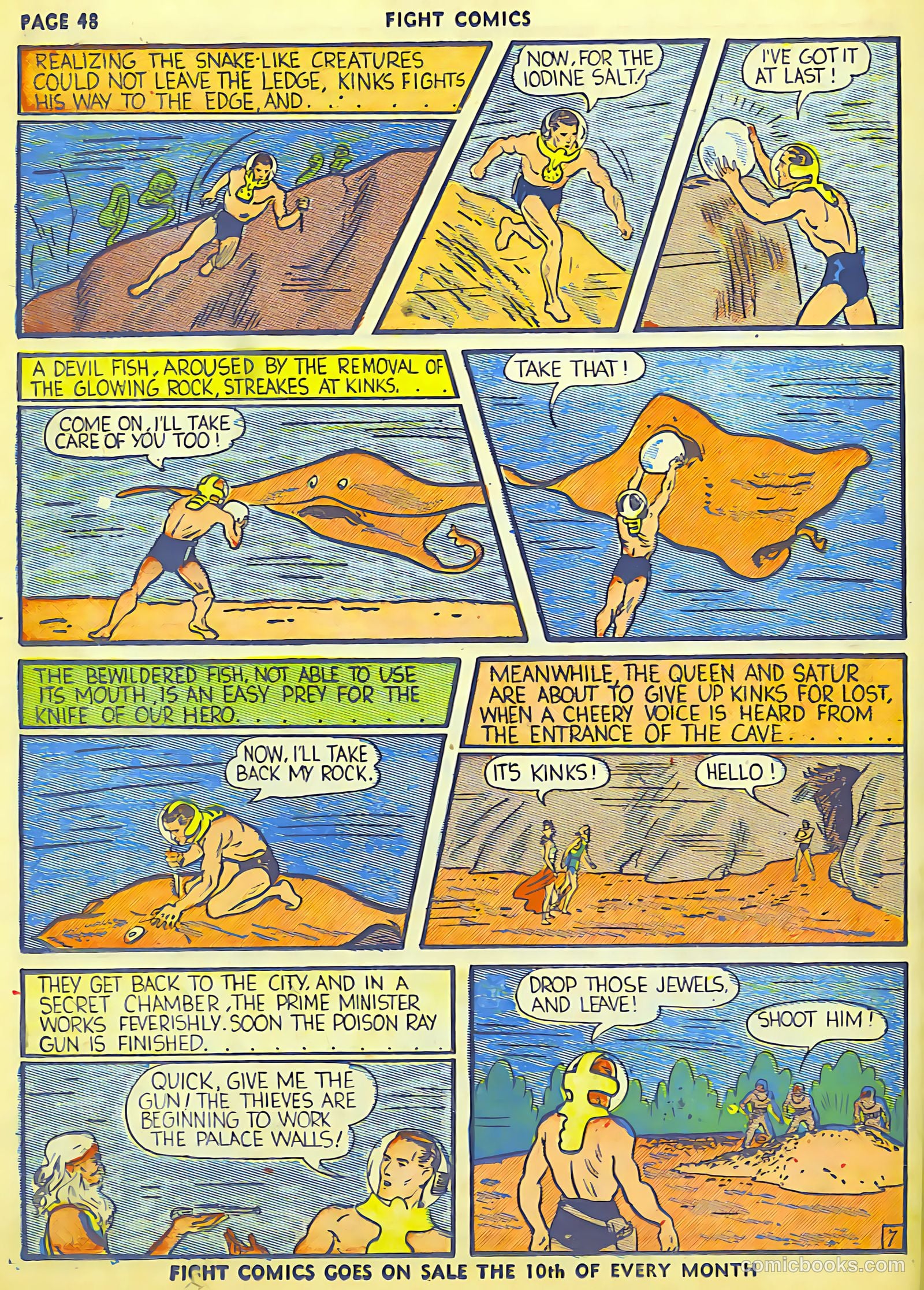 Fight Comics #6 (1940) — page 50 of 68
