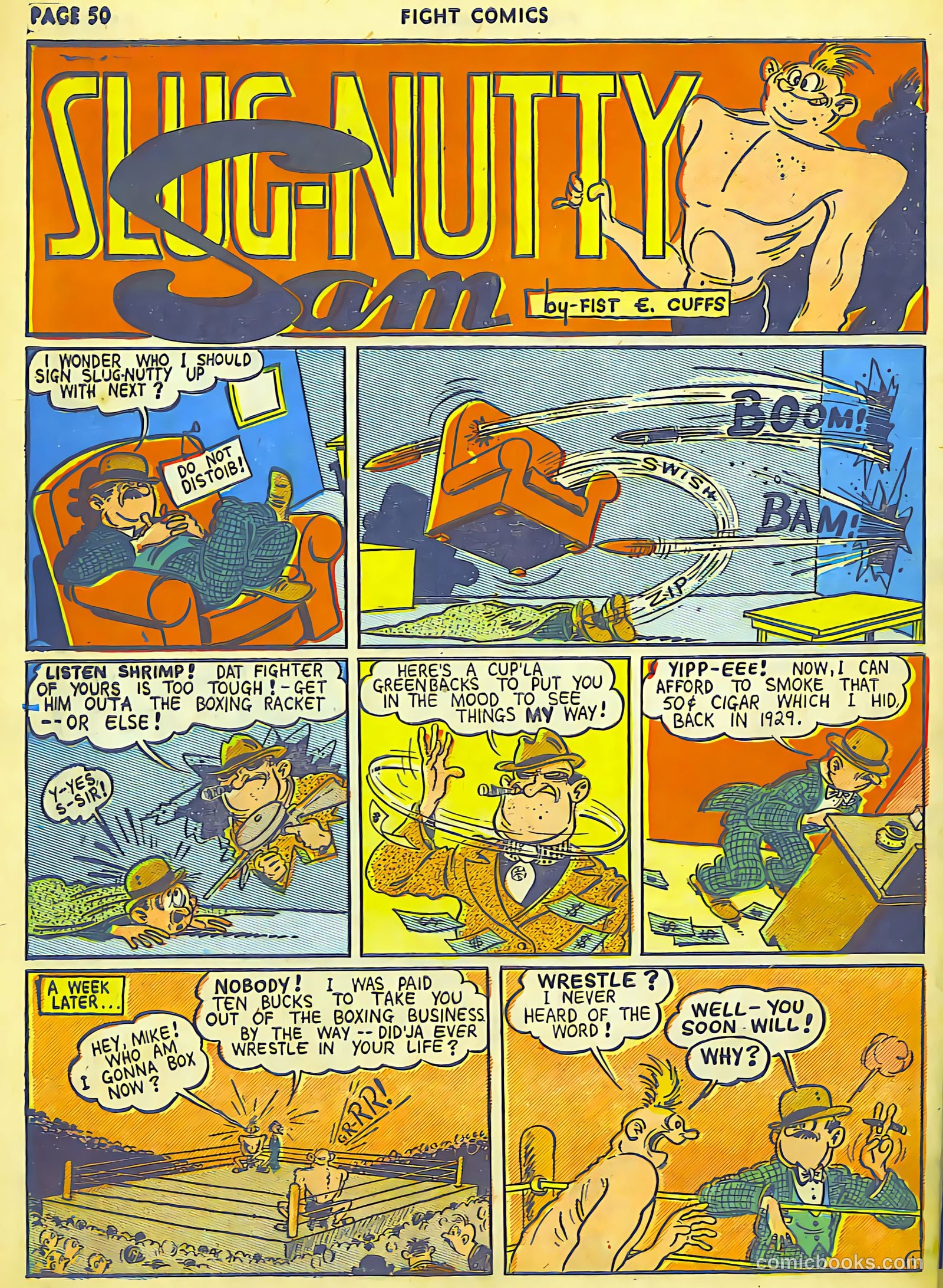 Fight Comics #6 (1940) — page 52 of 68