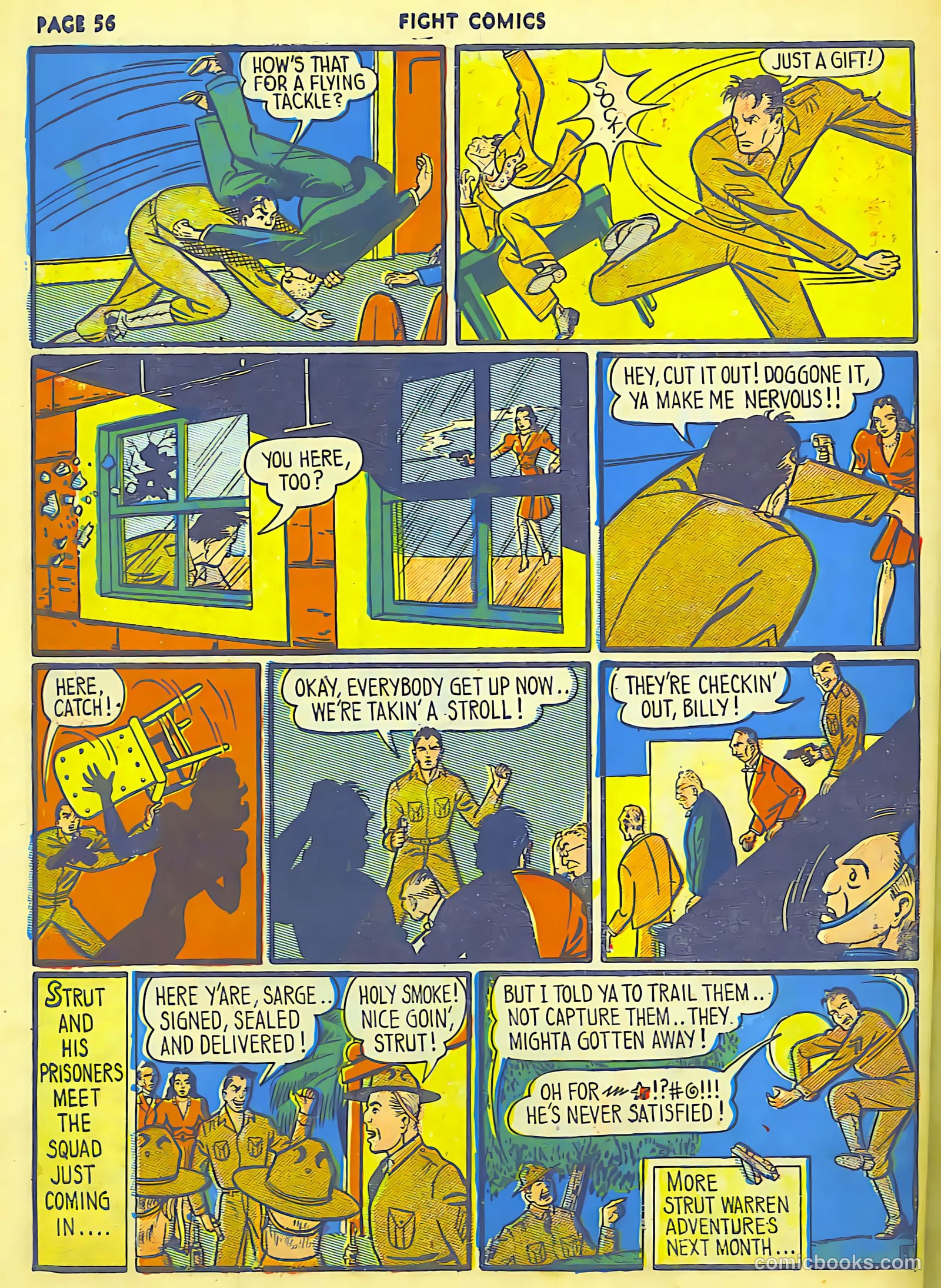 Fight Comics #6 (1940) — page 58 of 68