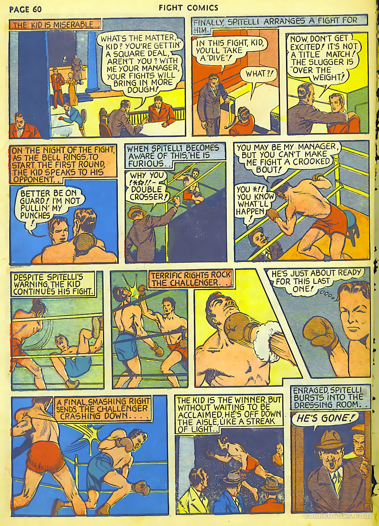 Fight Comics #6 (1940) — page 62 of 68