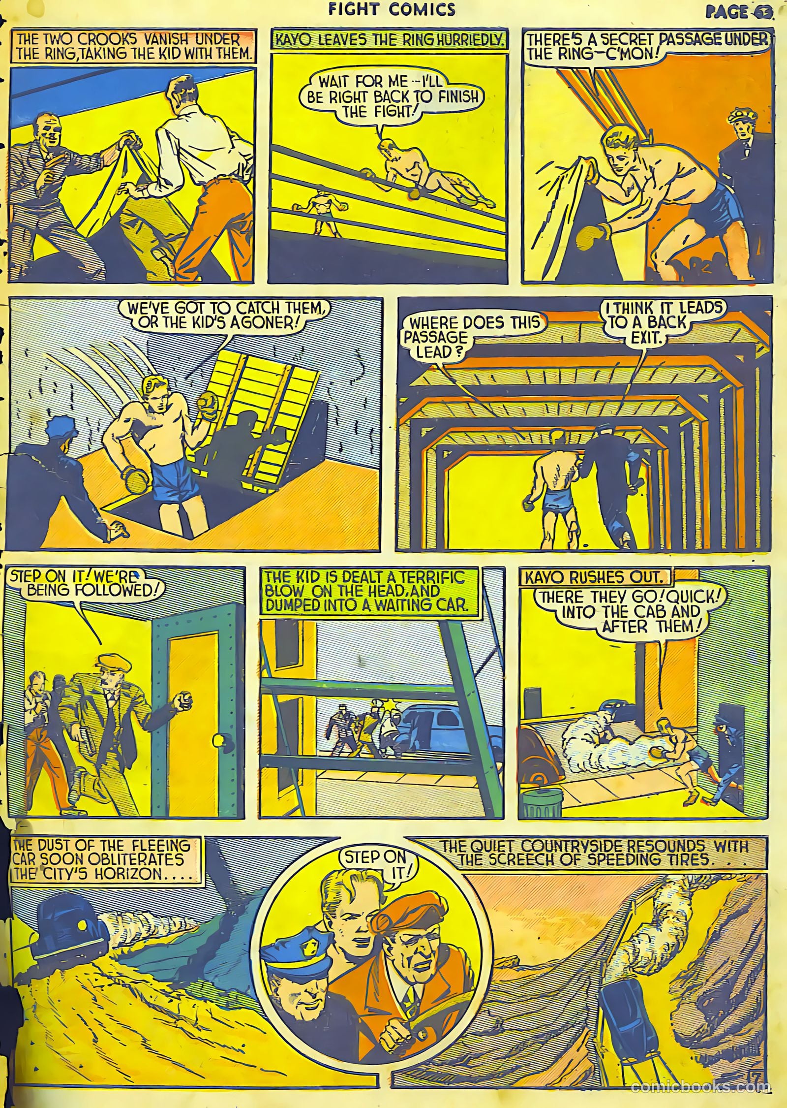 Fight Comics #6 (1940) — page 65 of 68