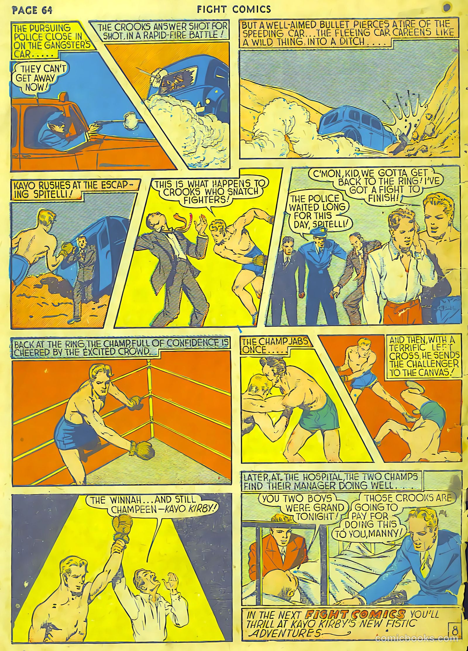 Fight Comics #6 (1940) — page 66 of 68