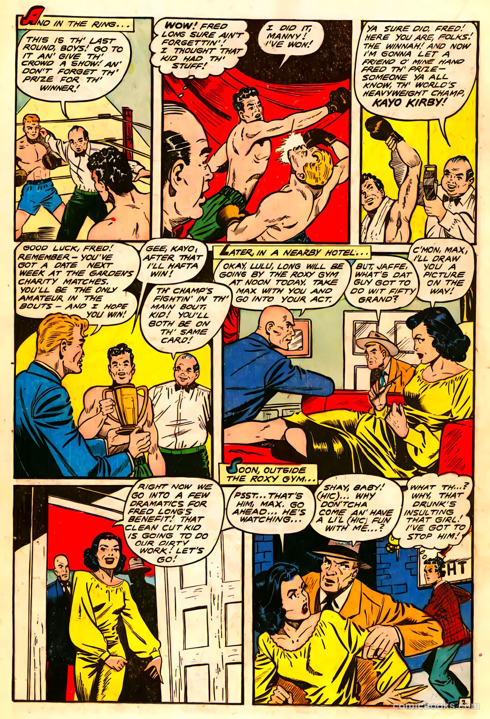 Fight Comics #61 (1949) — page 22 of 52