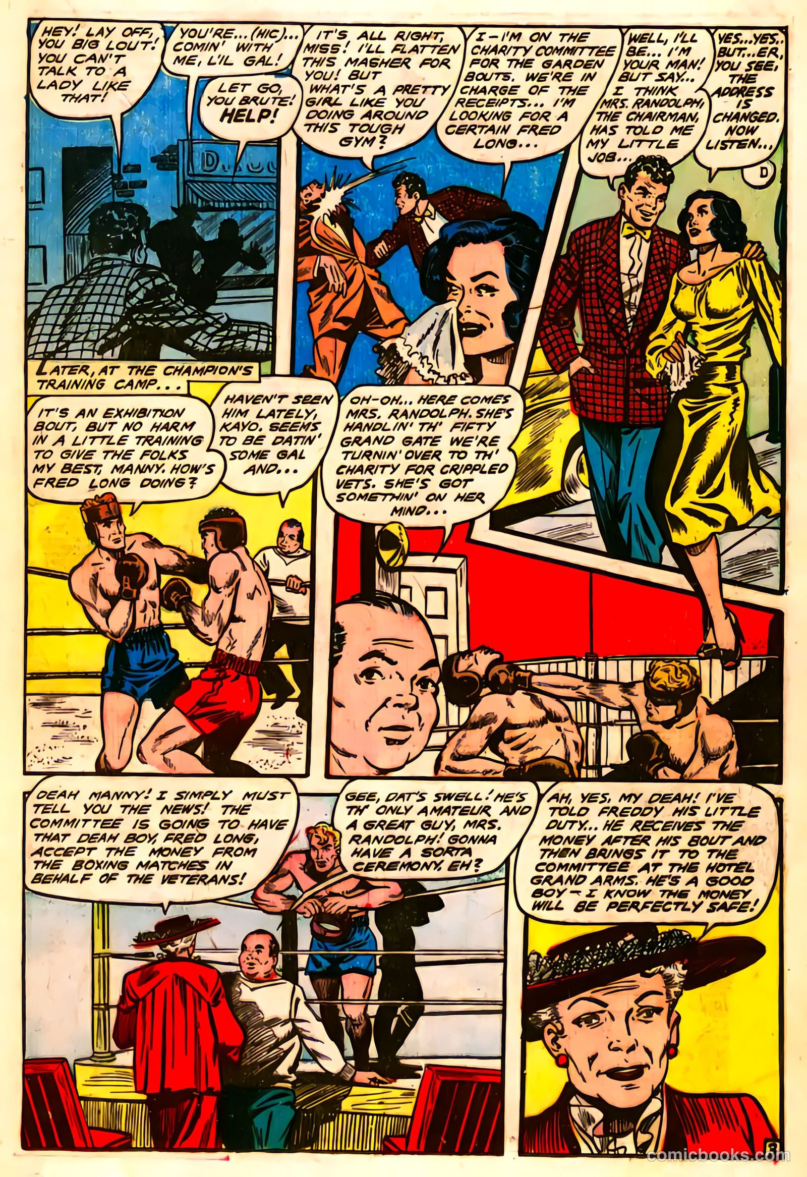 Fight Comics #61 (1949) — page 23 of 52