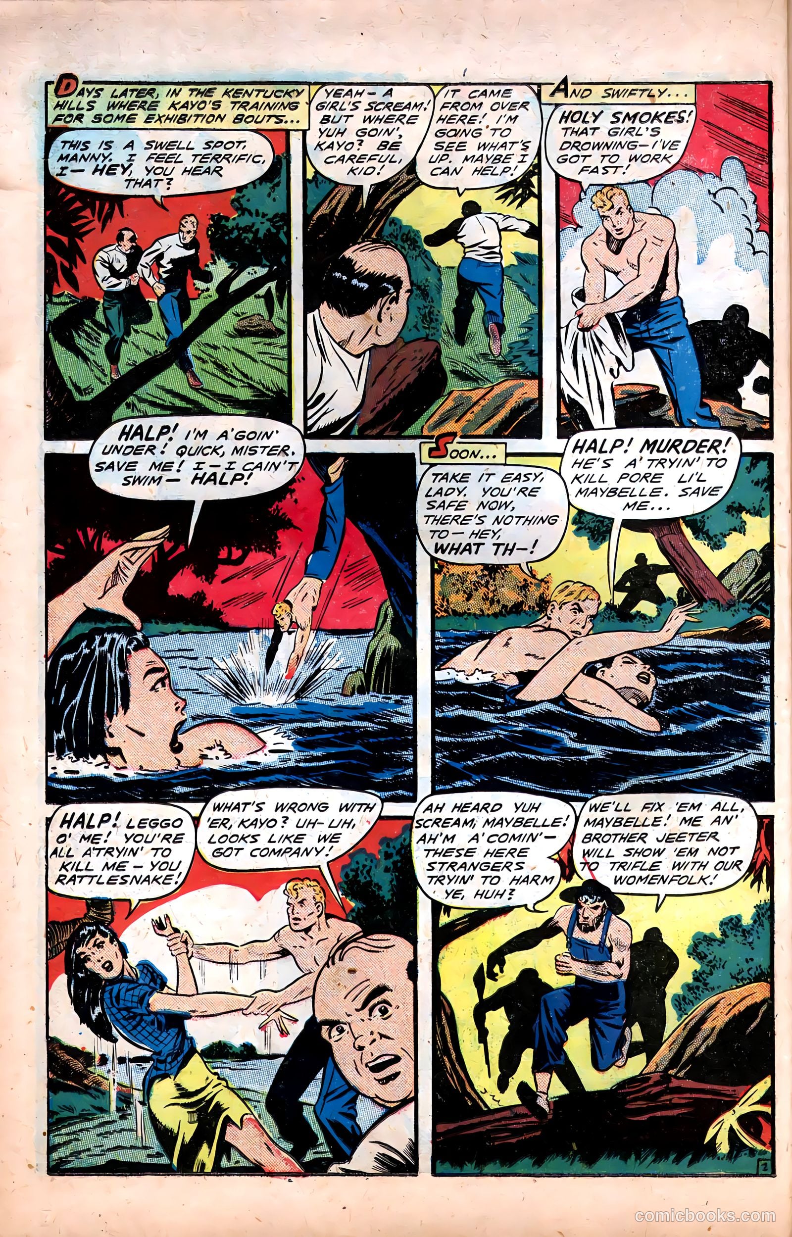 Fight Comics #62 (1949) — page 23 of 53