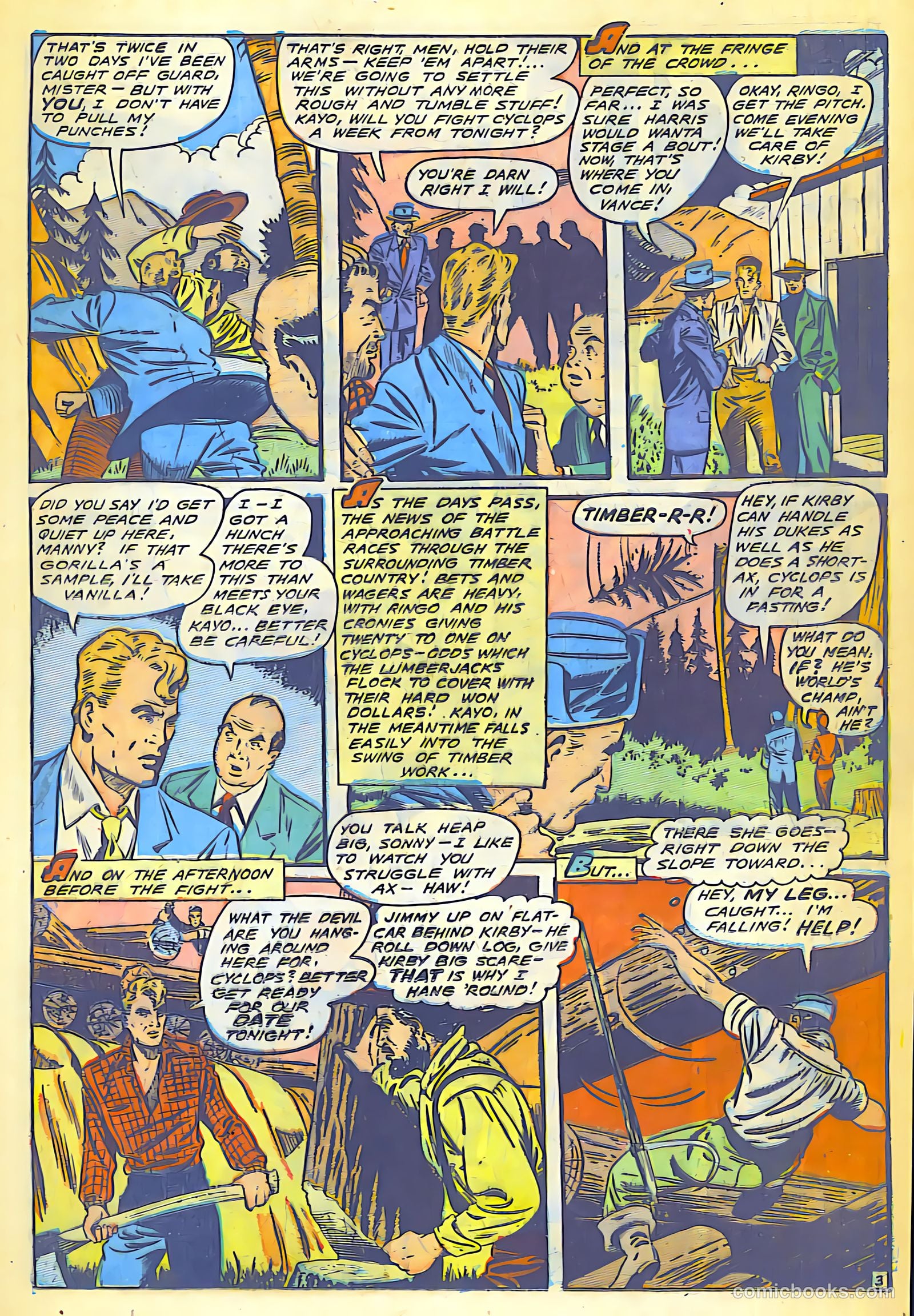 Fight Comics #63 (1949) — page 23 of 52