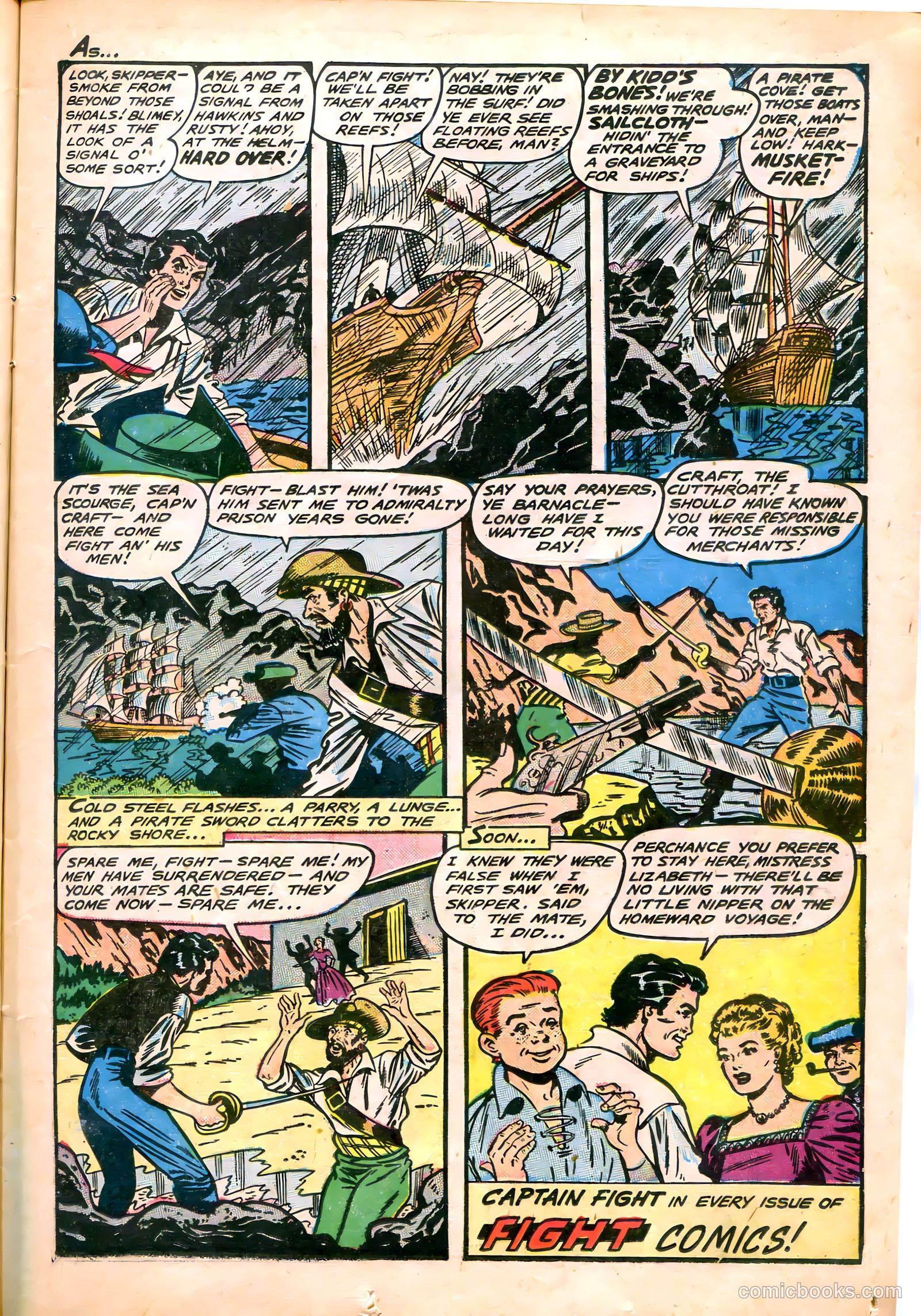 Fight Comics #64 (1949) — page 19 of 52