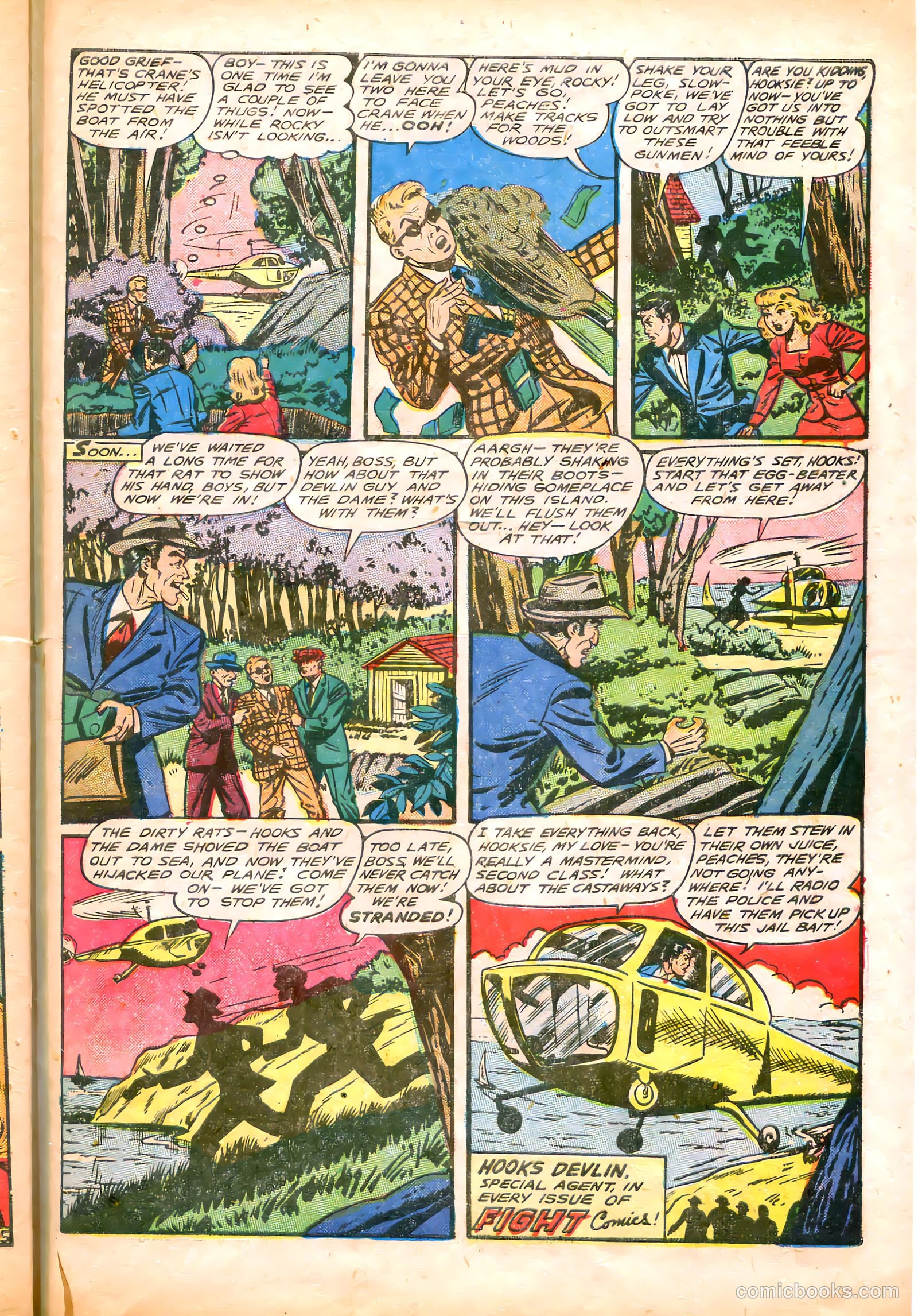 Fight Comics #64 (1949) — page 39 of 52