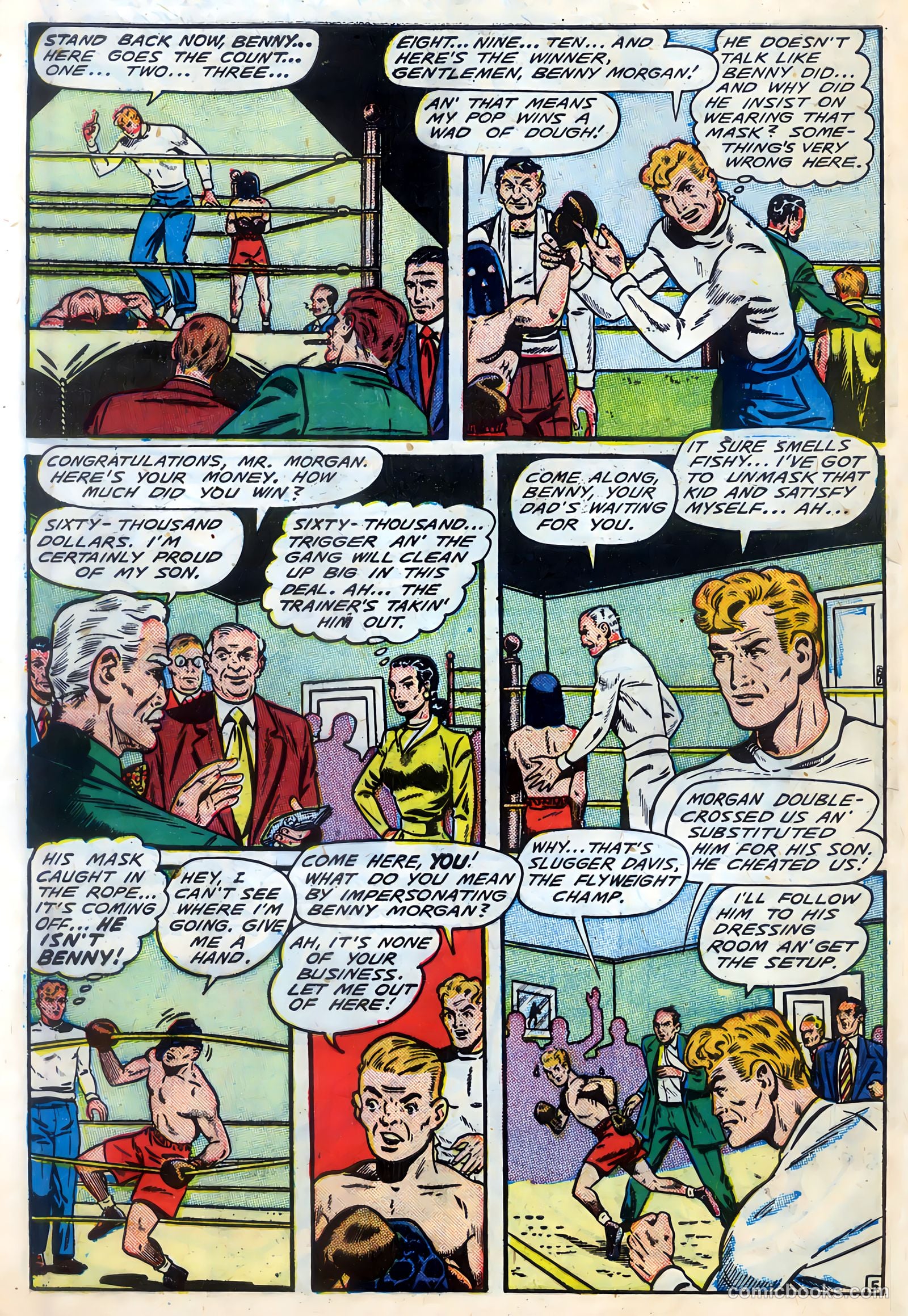 Fight Comics #66 (1950) — page 40 of 52