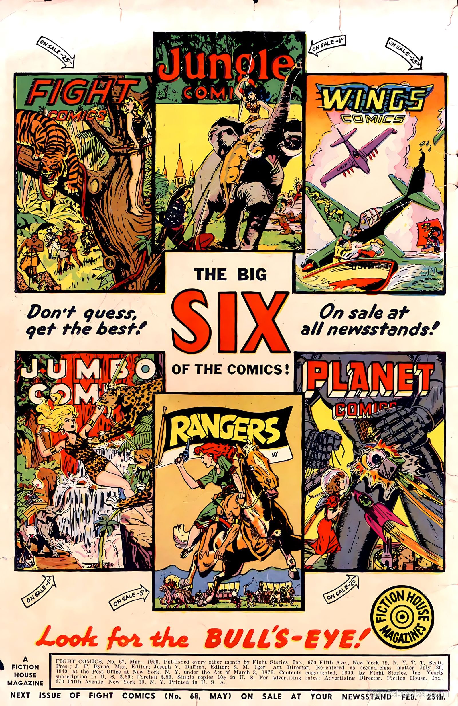Fight Comics #67 (1950) — page 2 of 52