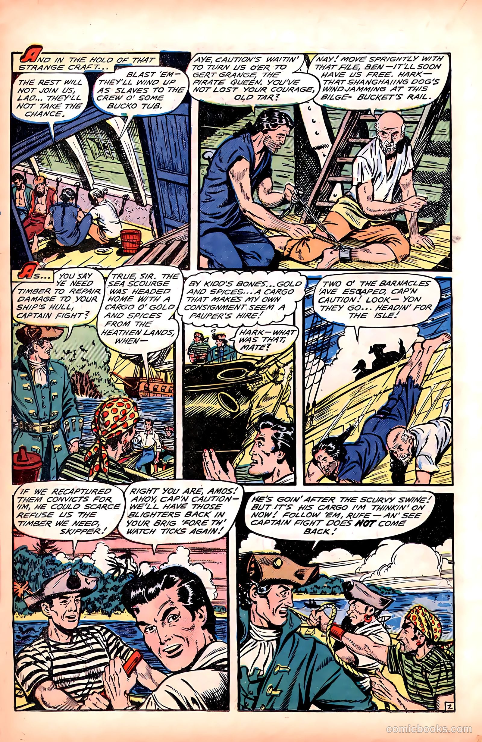 Fight Comics #67 (1950) — page 22 of 52