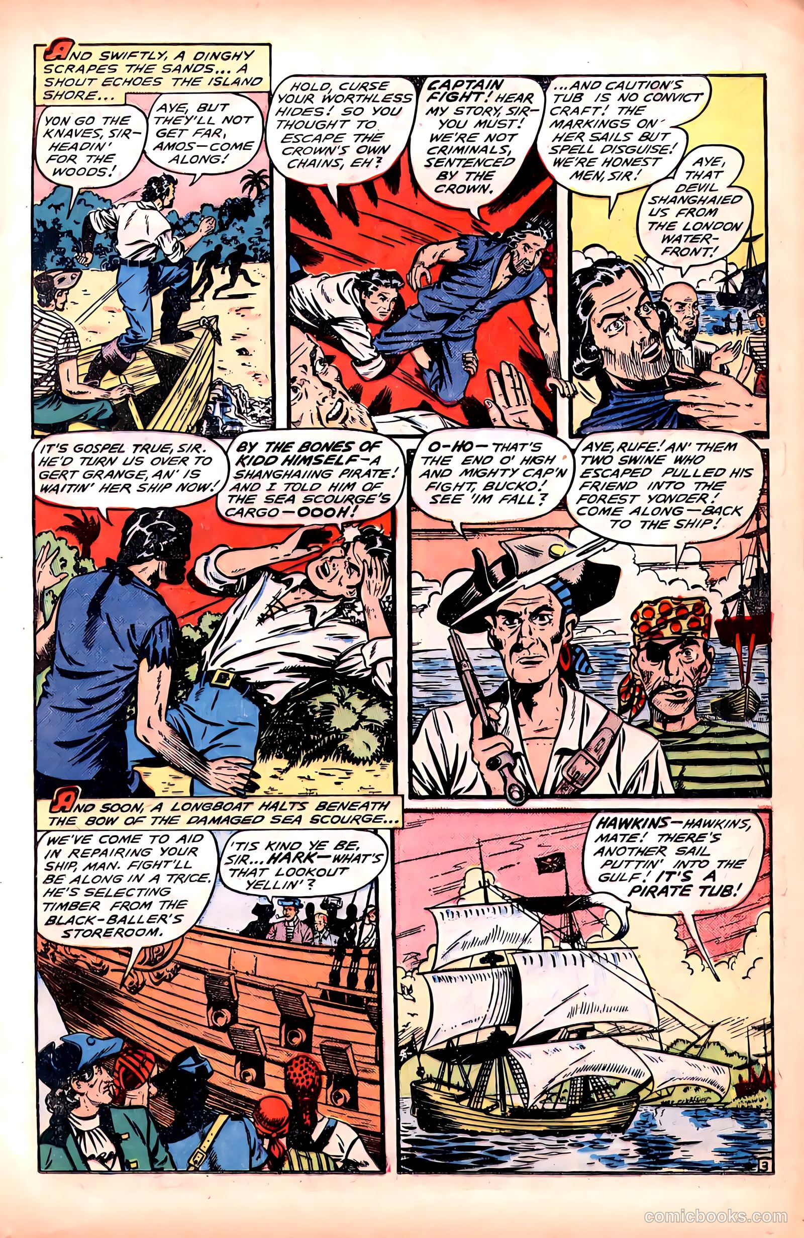 Fight Comics #67 (1950) — page 23 of 52